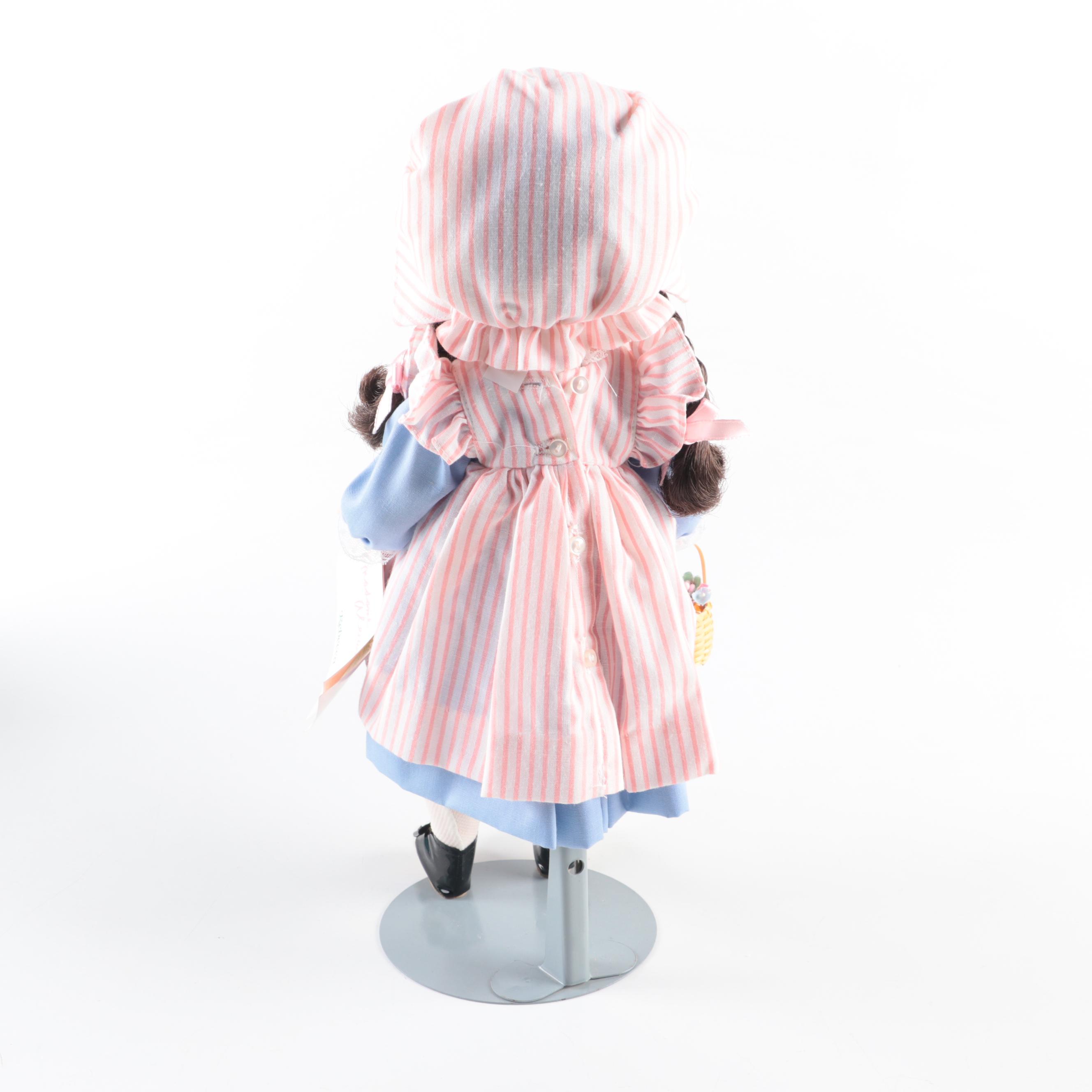 Madame Alexander "Lucinda" with Other Doll and Collectors Book