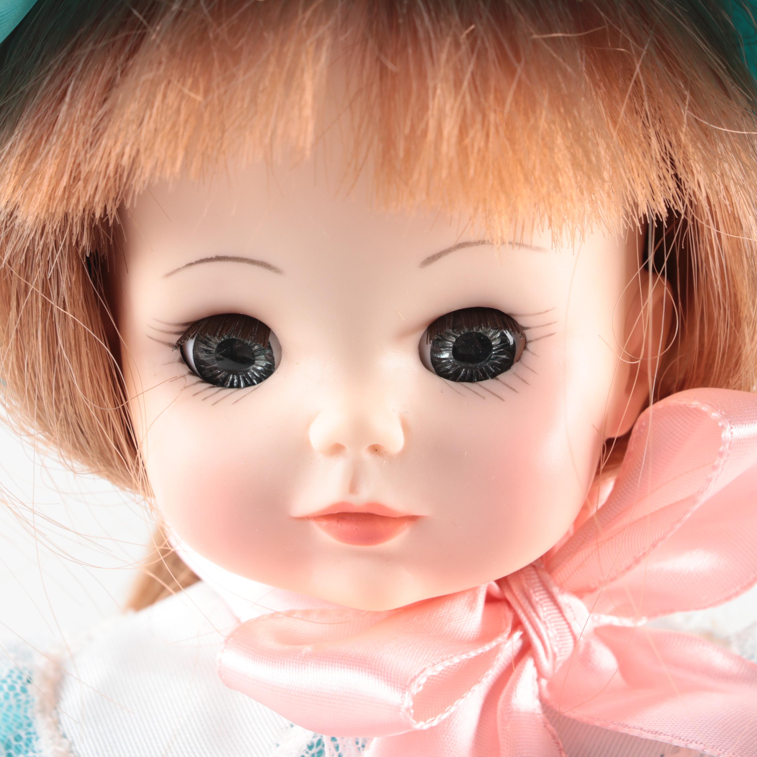 Madame Alexander "Lucinda" with Other Doll and Collectors Book