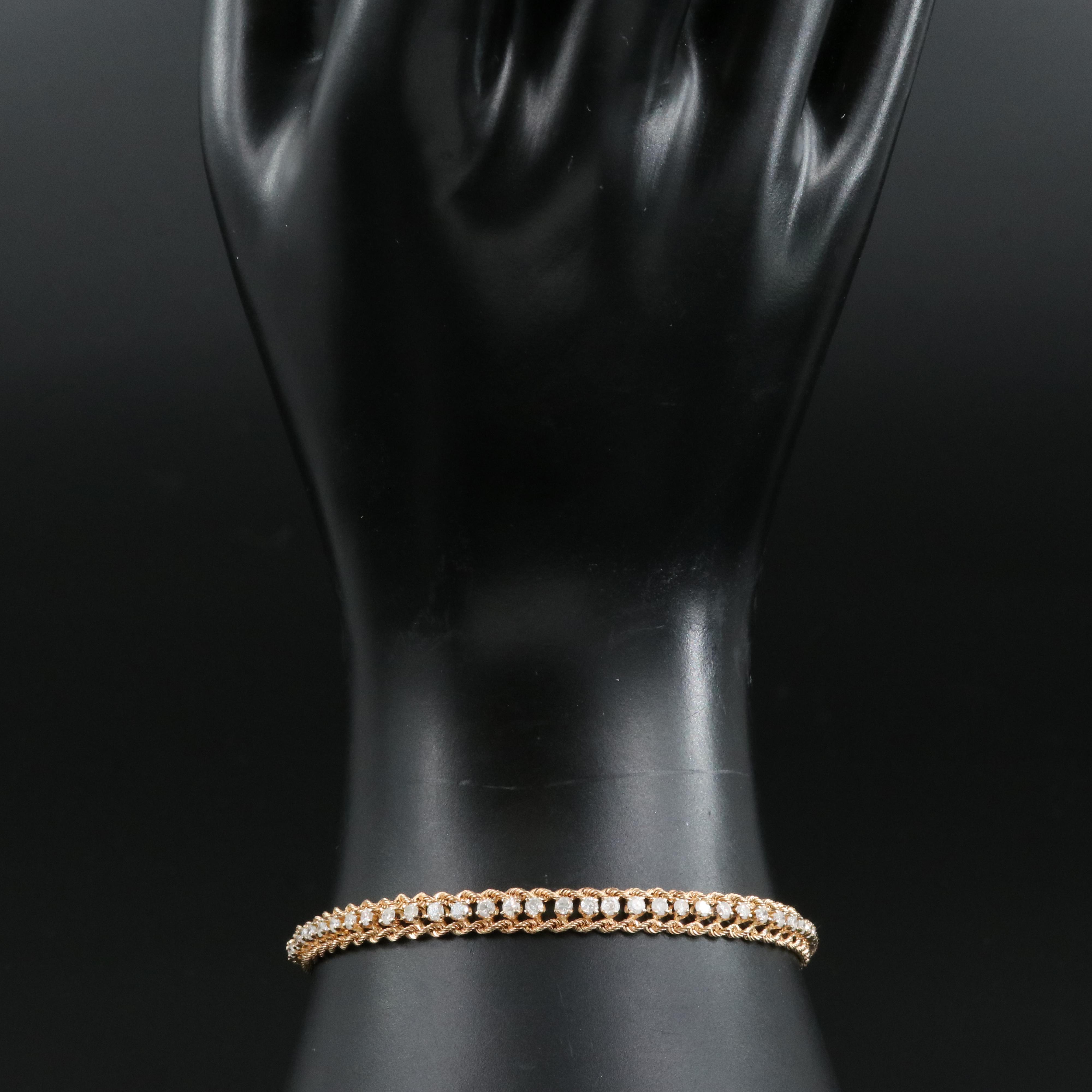 14K 1.95 CTW Diamond Bracelet