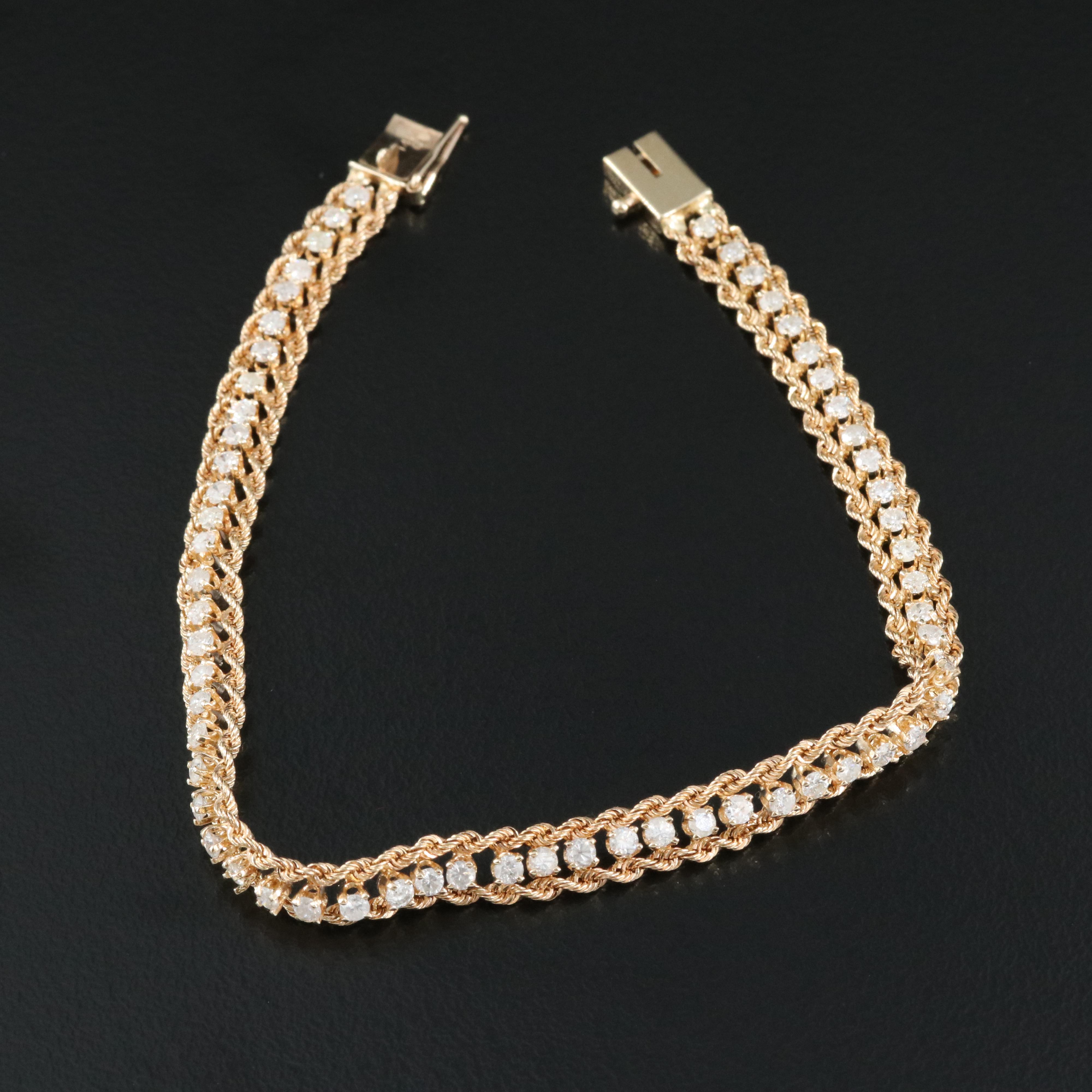 14K 1.95 CTW Diamond Bracelet