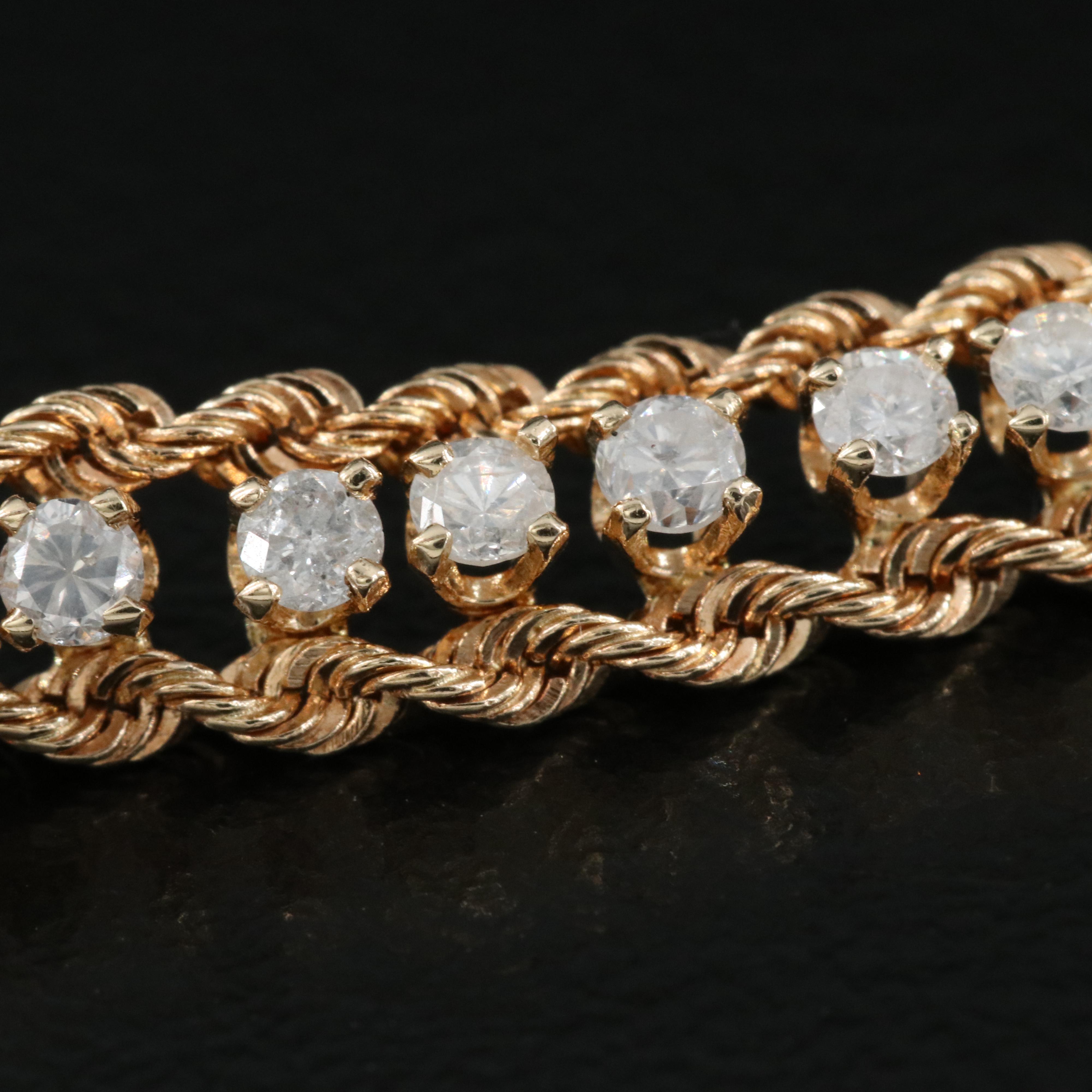 14K 1.95 CTW Diamond Bracelet