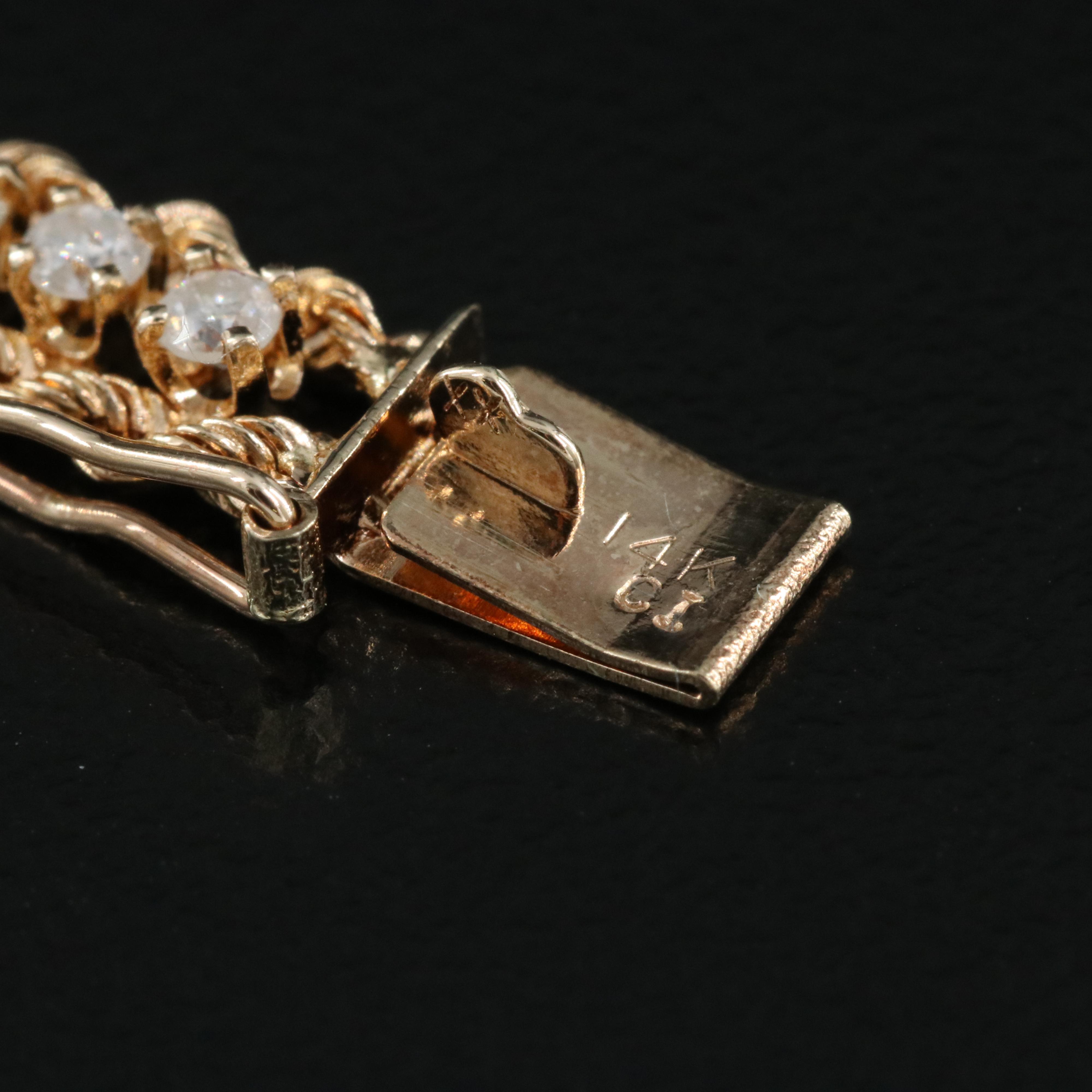 14K 1.95 CTW Diamond Bracelet