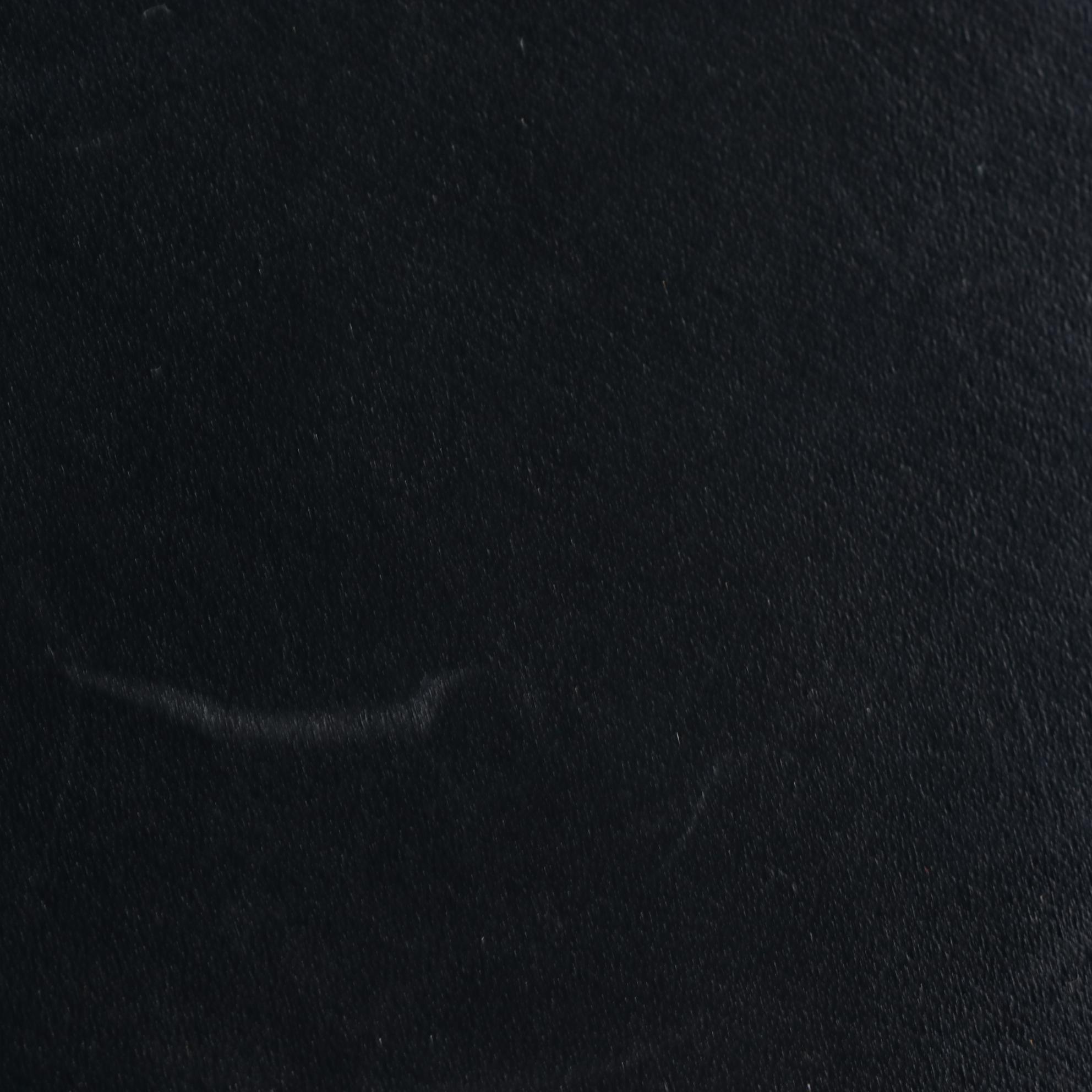 Gucci Flap Shoulder Bag in Smooth Black Leather with Dust Bag