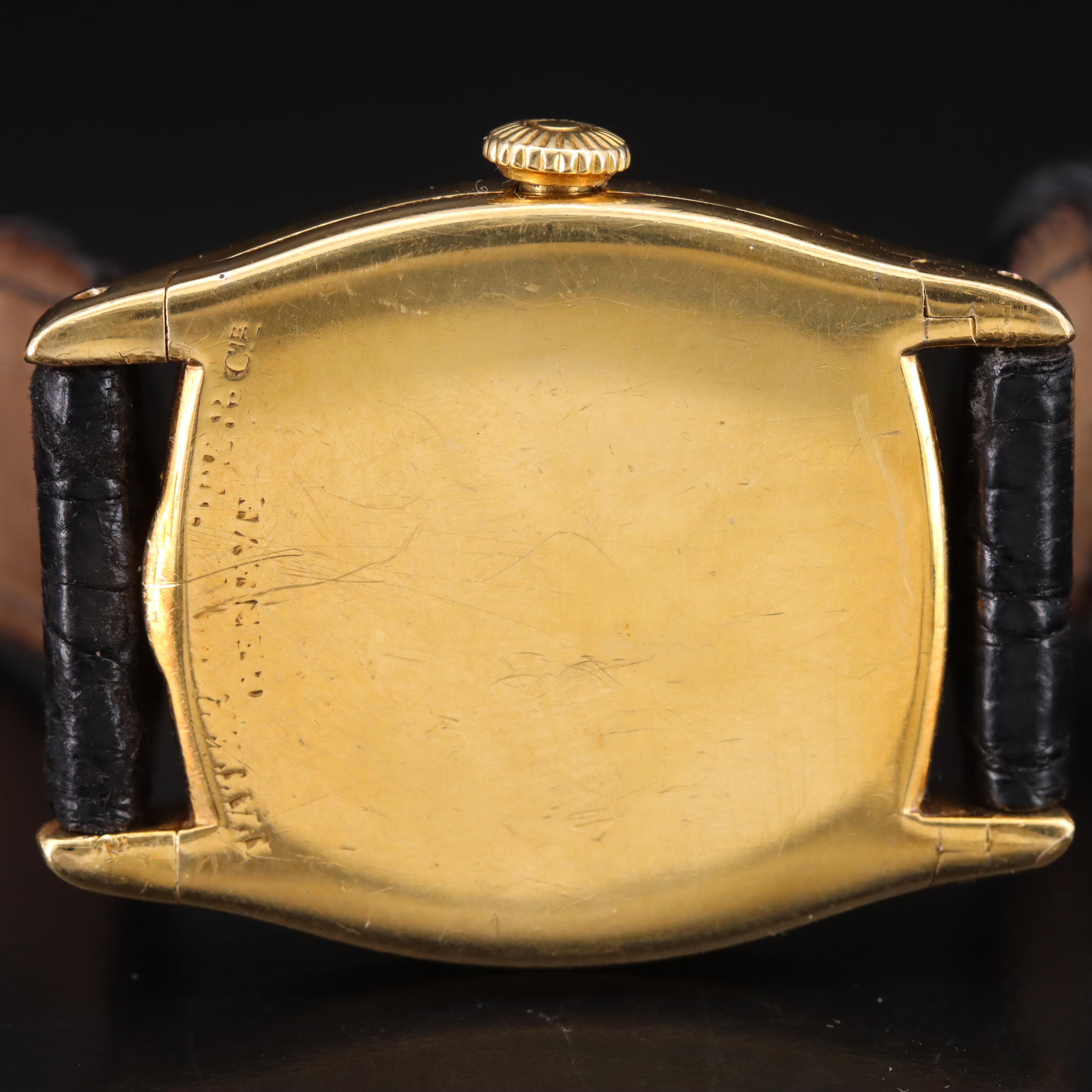 1920s 18K Patek Philippe Cushion Shape Watch