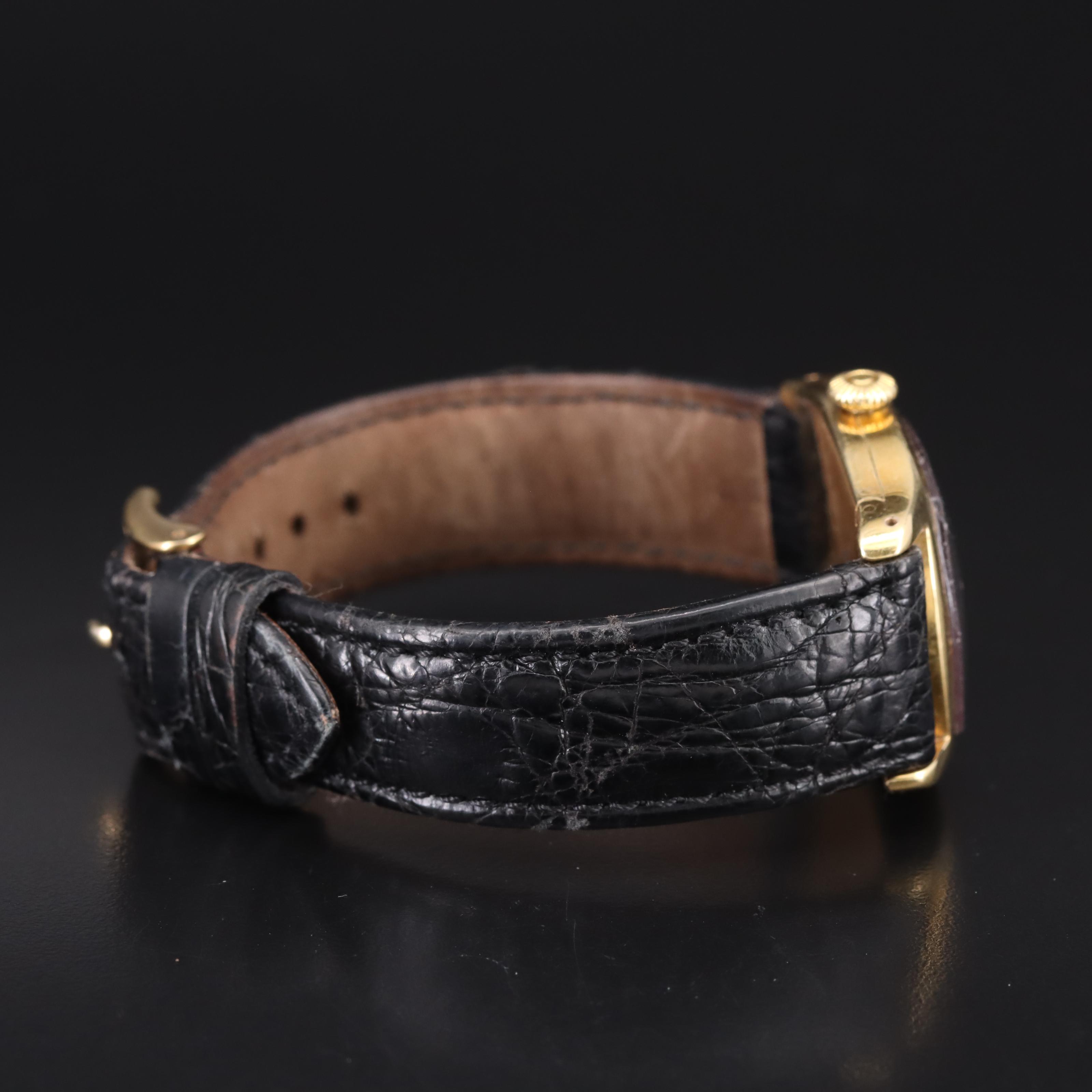 1920s 18K Patek Philippe Cushion Shape Watch