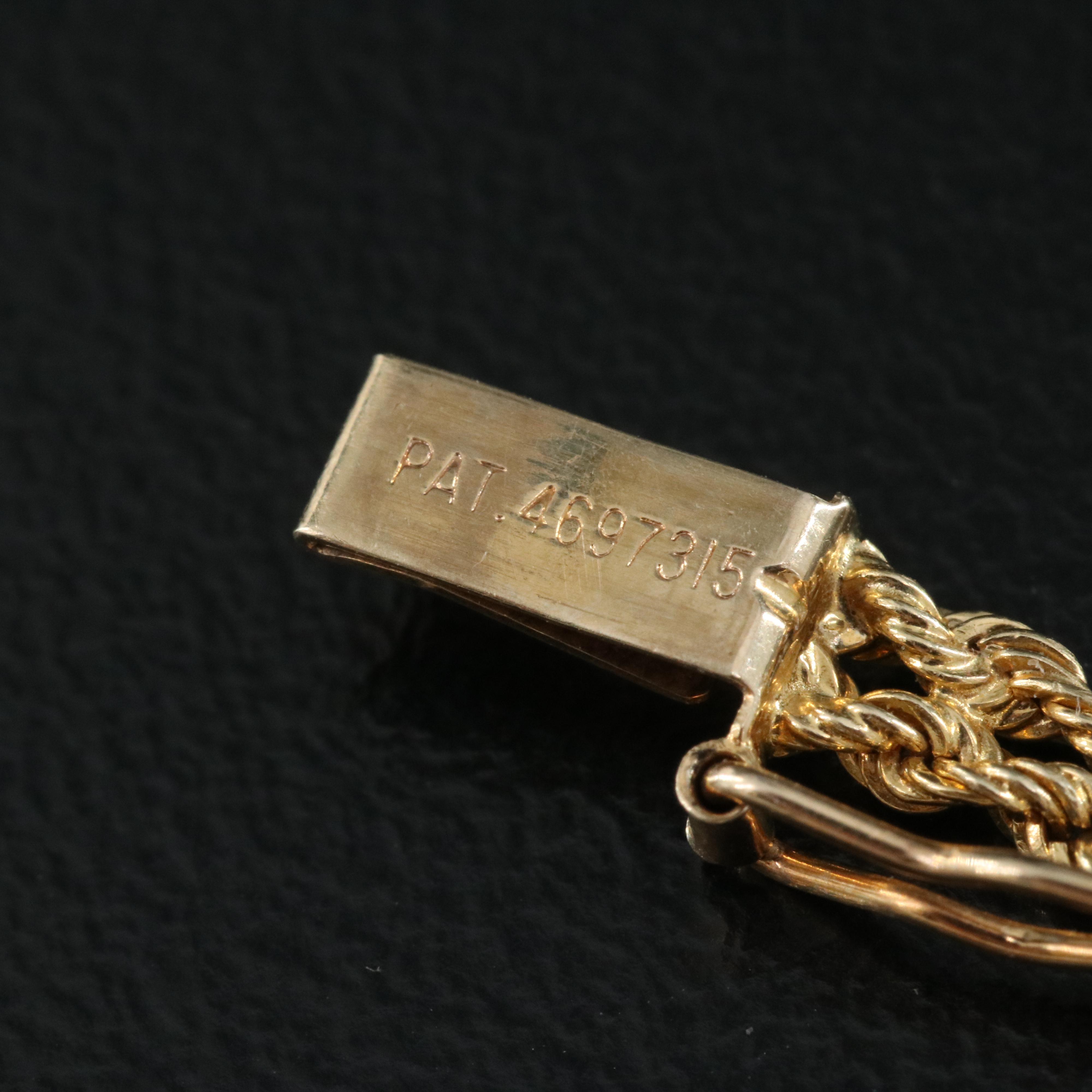 14K 0.08 CTW Diamond Braided Graduated Bracelet