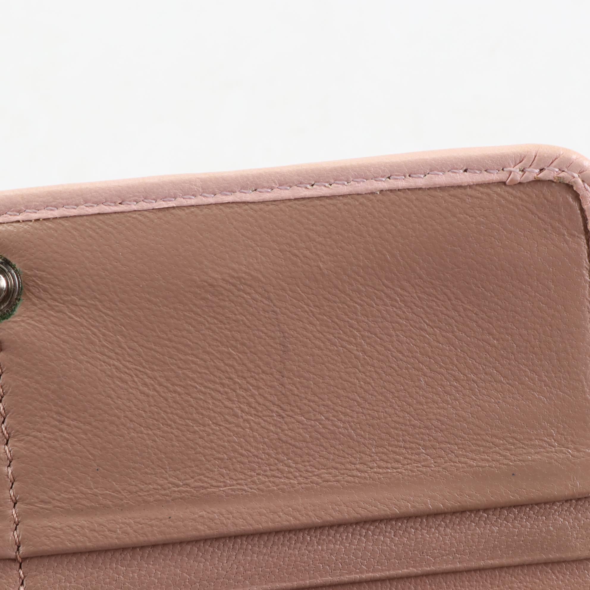 Jimmy Choo Long Wallet in Star Studded Leather with Box