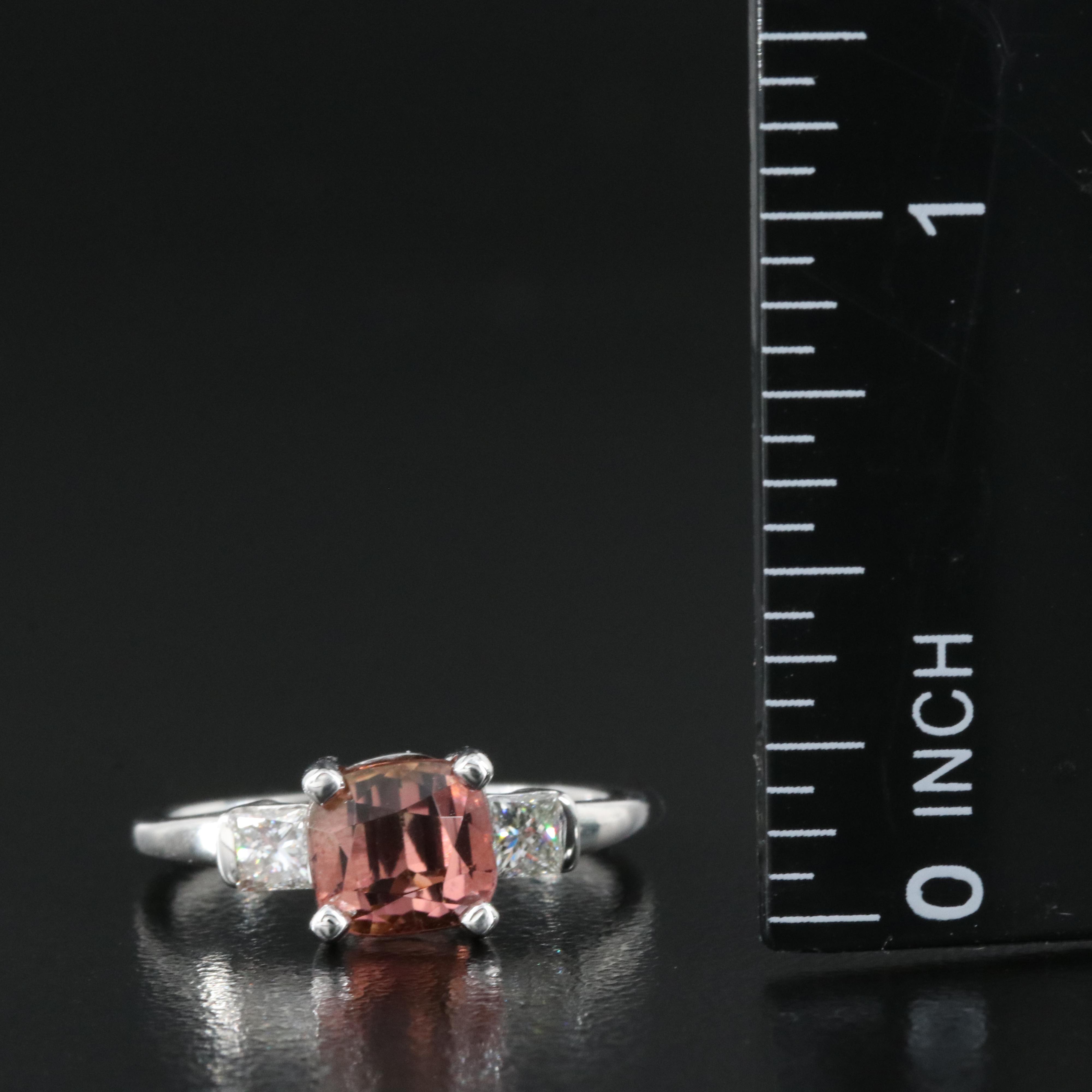 14K Tourmaline and Diamond Ring