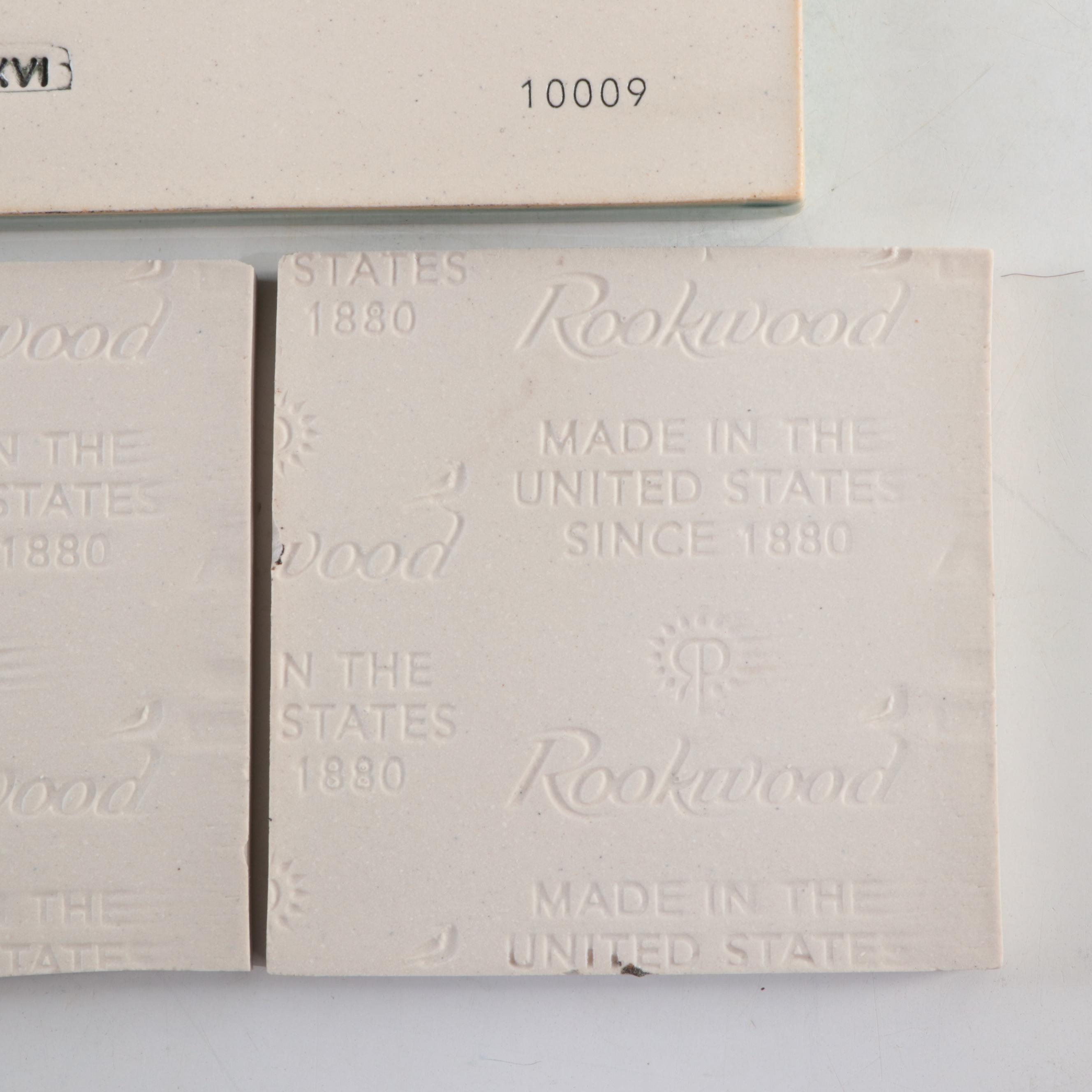 Rookwood Pottery Commemorative "Tyler Davidson Fountain" and More Ceramic Tiles