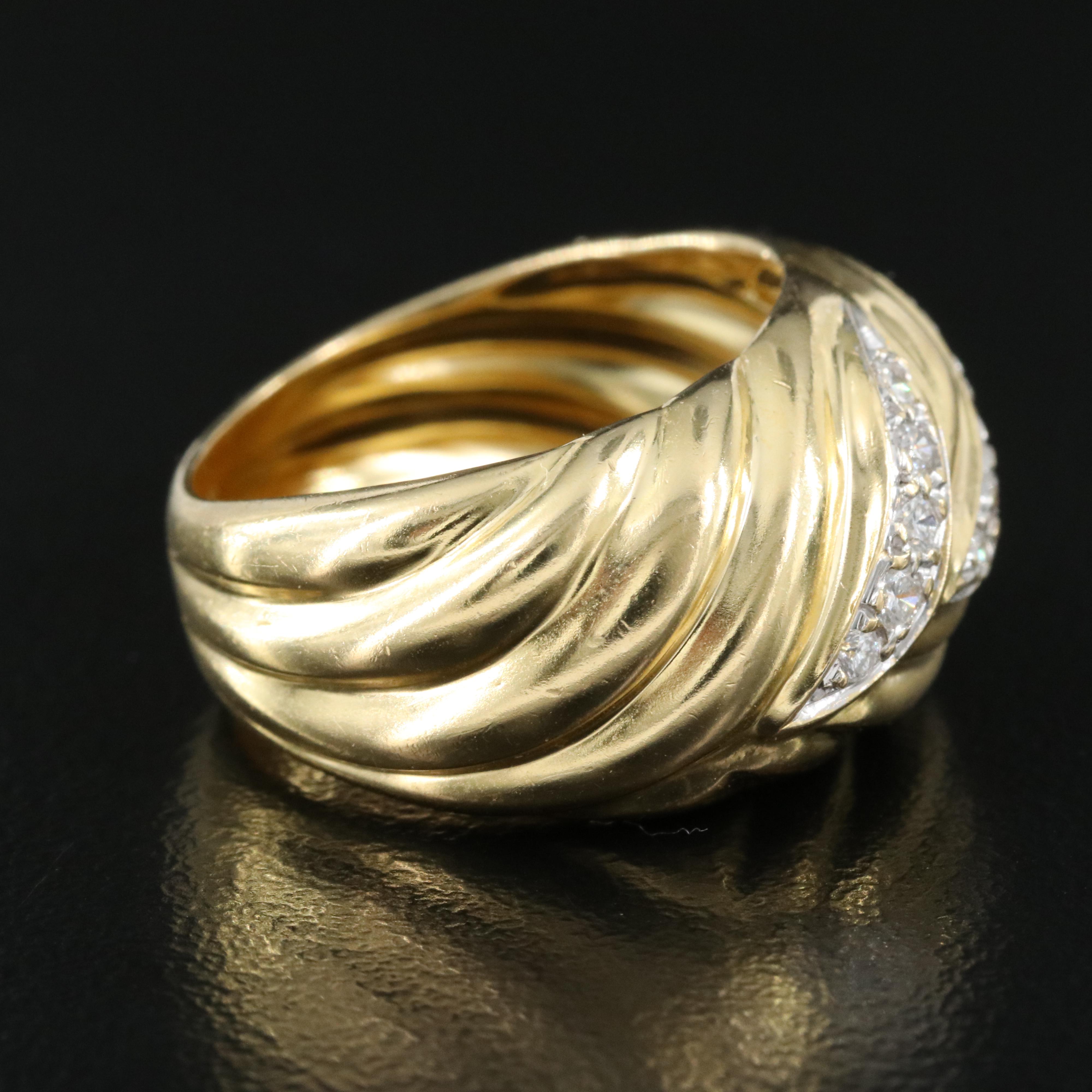 18K 0.20 CTW Diamond Ring