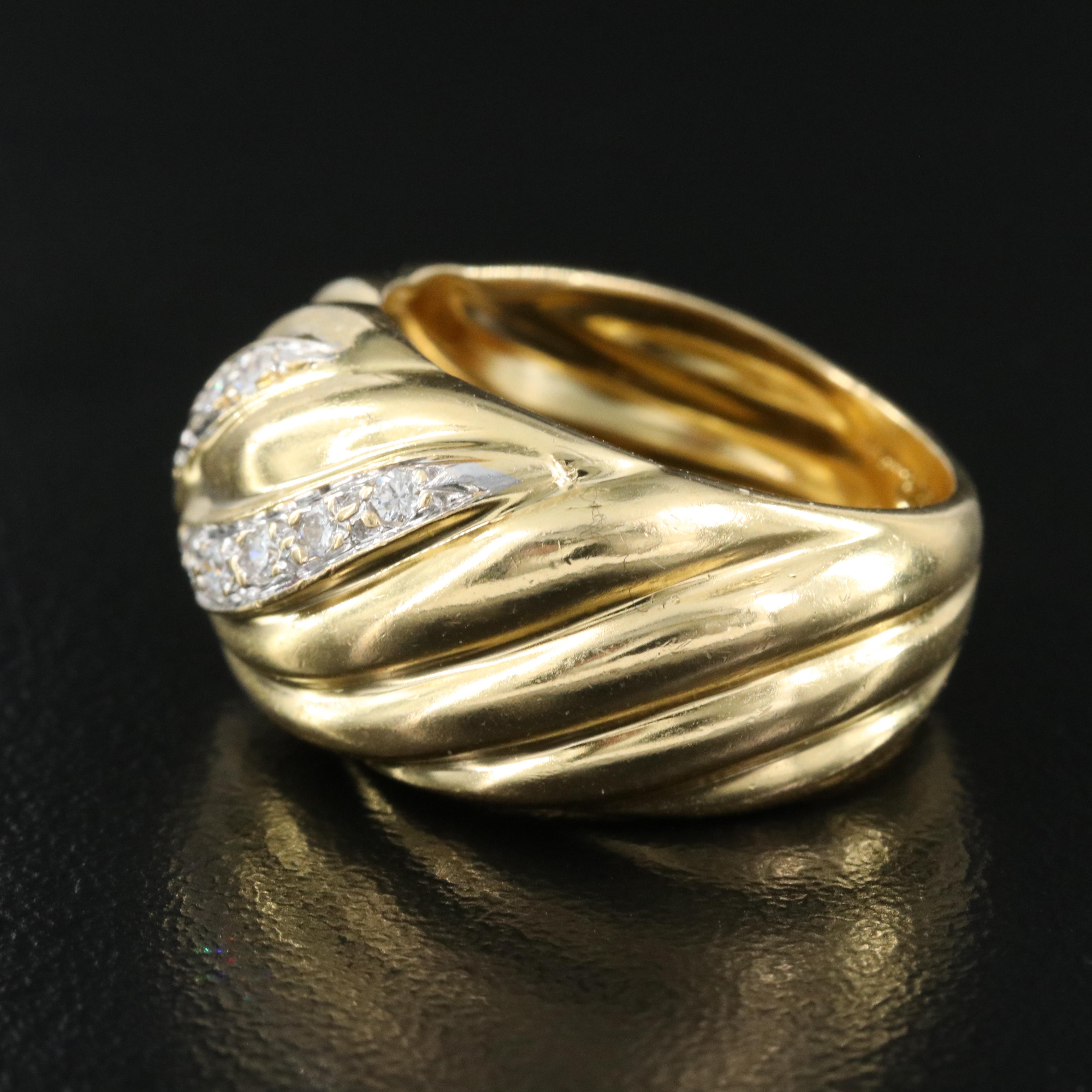 18K 0.20 CTW Diamond Ring