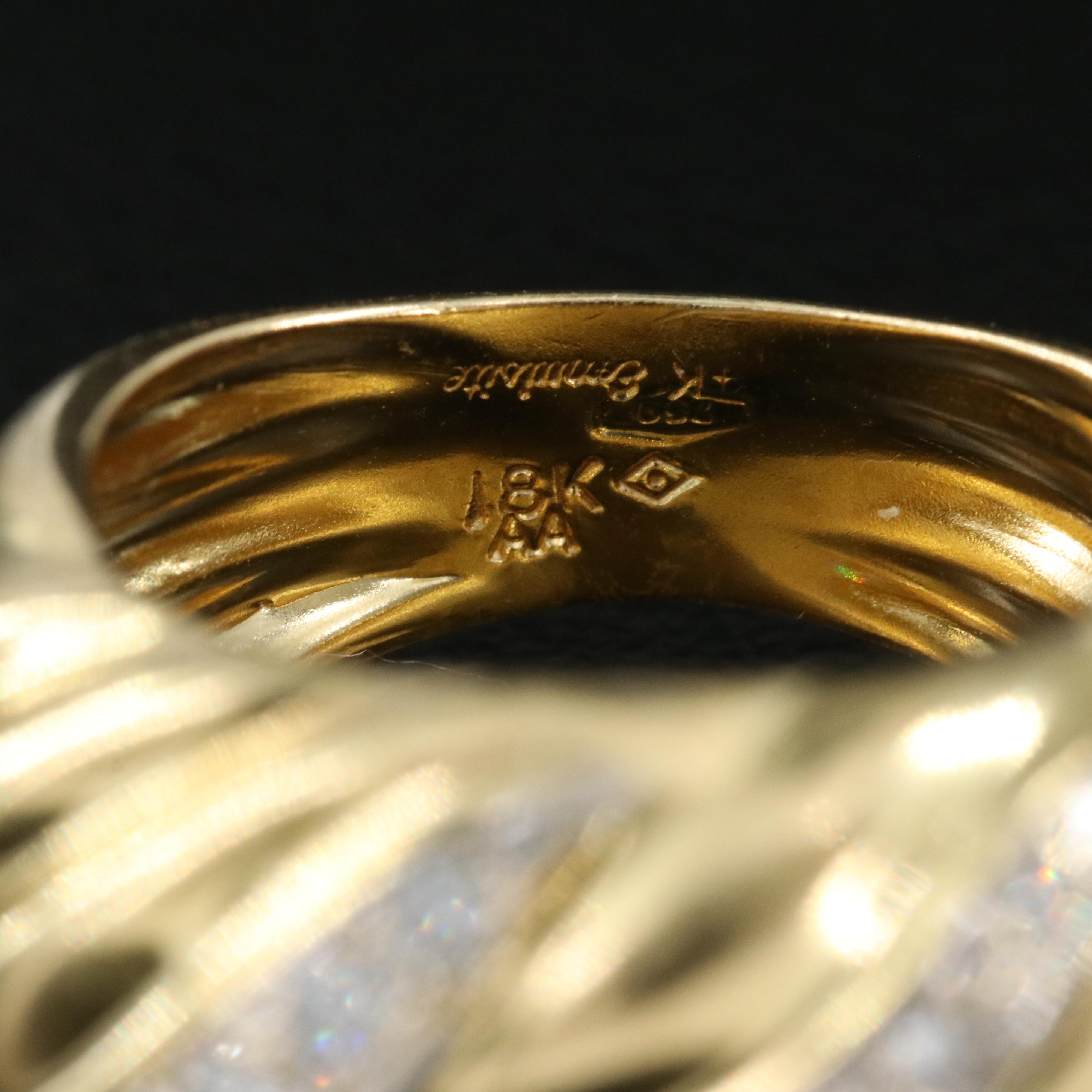 18K 0.20 CTW Diamond Ring