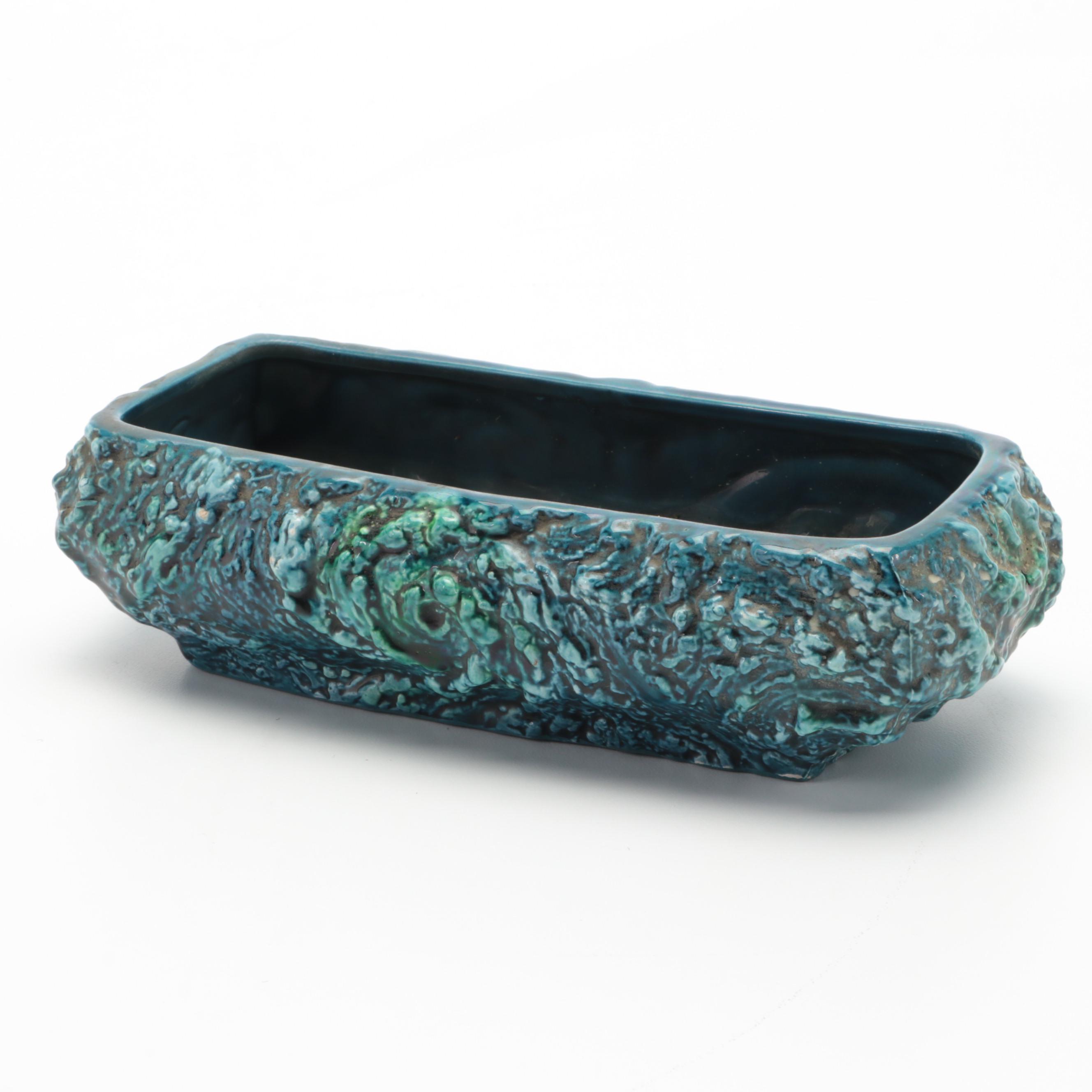 McCoy Pottery Glazed Ceramic Turtle Watering Can with Other Planters