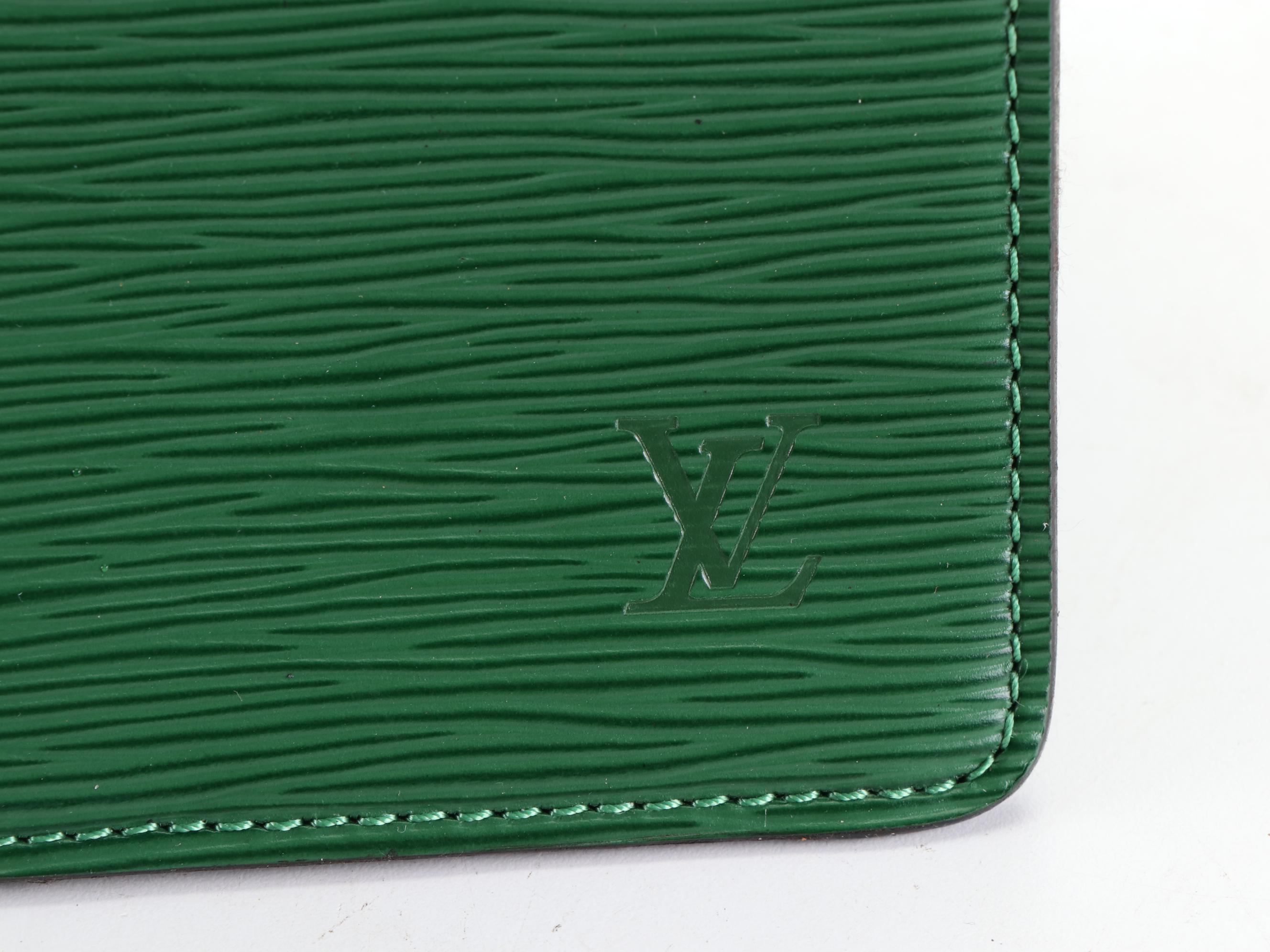 Louis Vuitton Riviera Top Handle Bag in Borneo Green Epi Leather