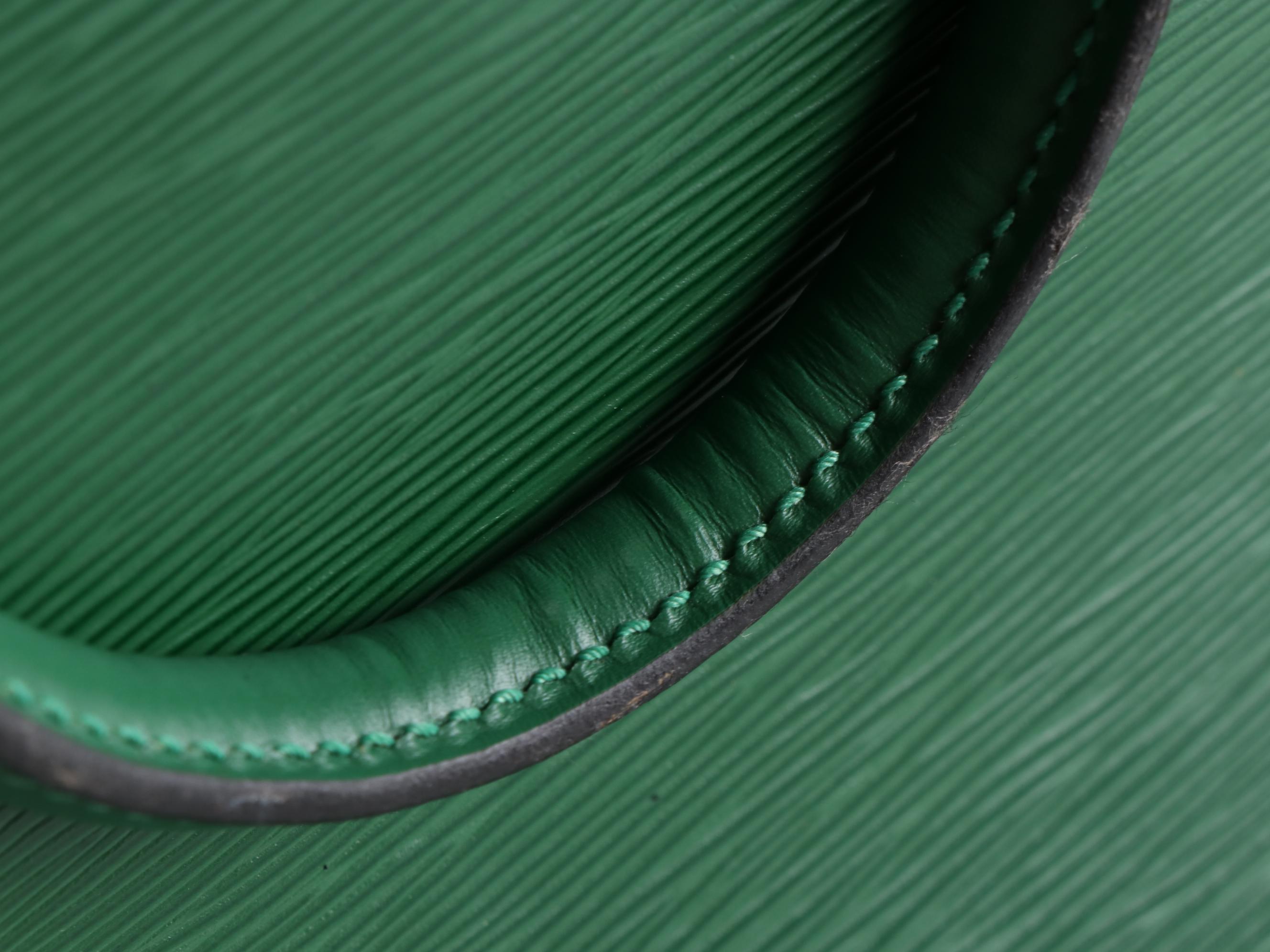 Louis Vuitton Riviera Top Handle Bag in Borneo Green Epi Leather