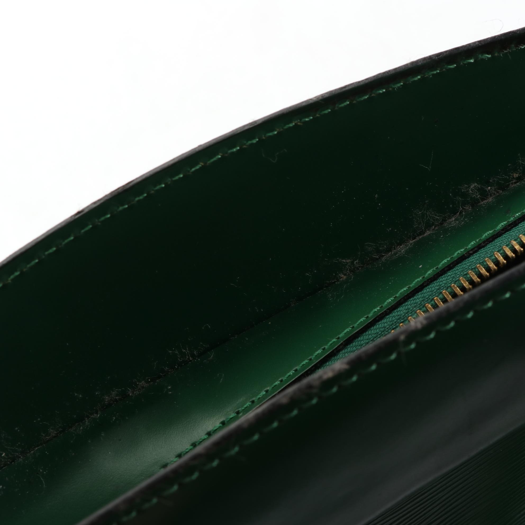Louis Vuitton Riviera Top Handle Bag in Borneo Green Epi Leather