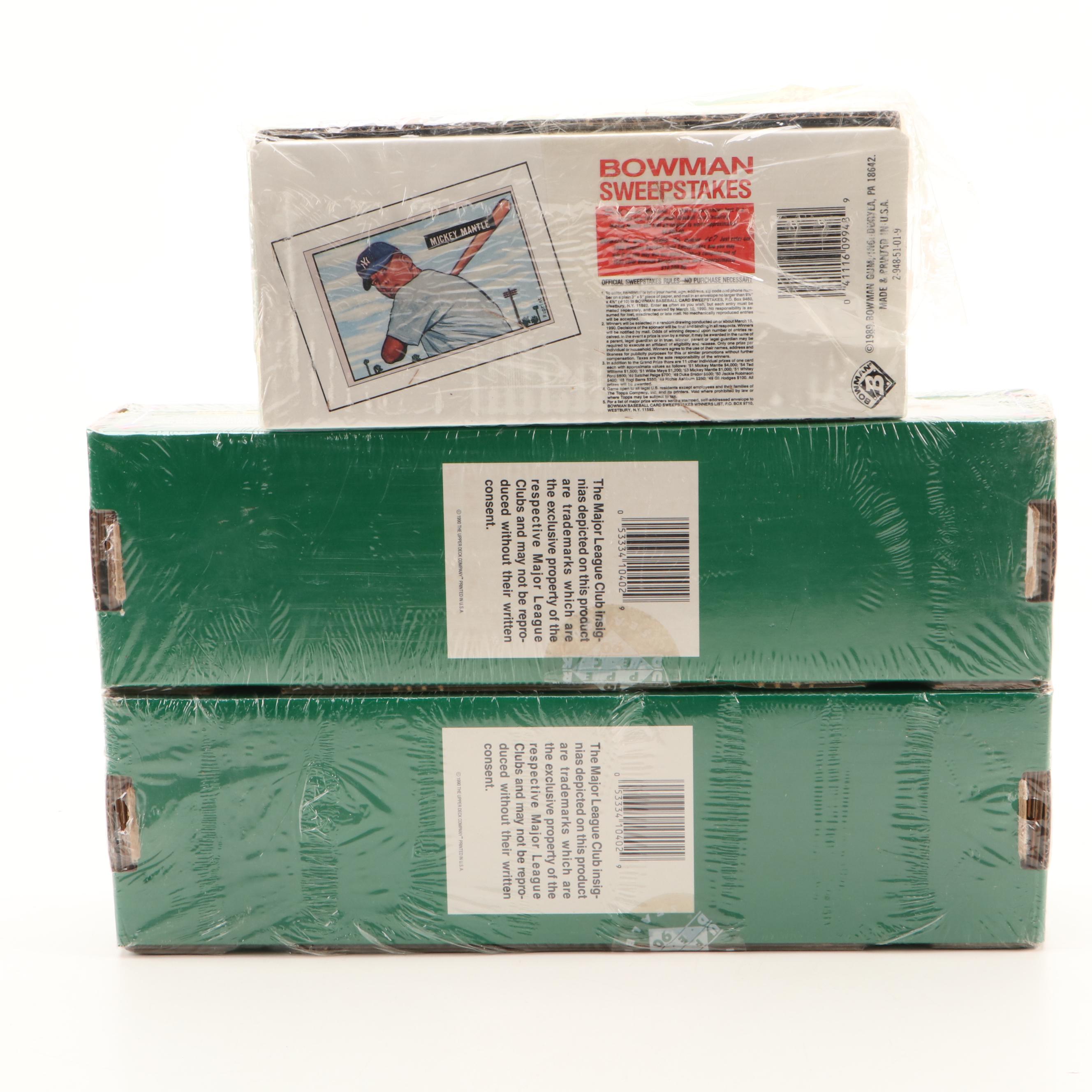 1993 Sealed Stadium Club Box, with Nolan Ryan Set, and More Baseball Cards