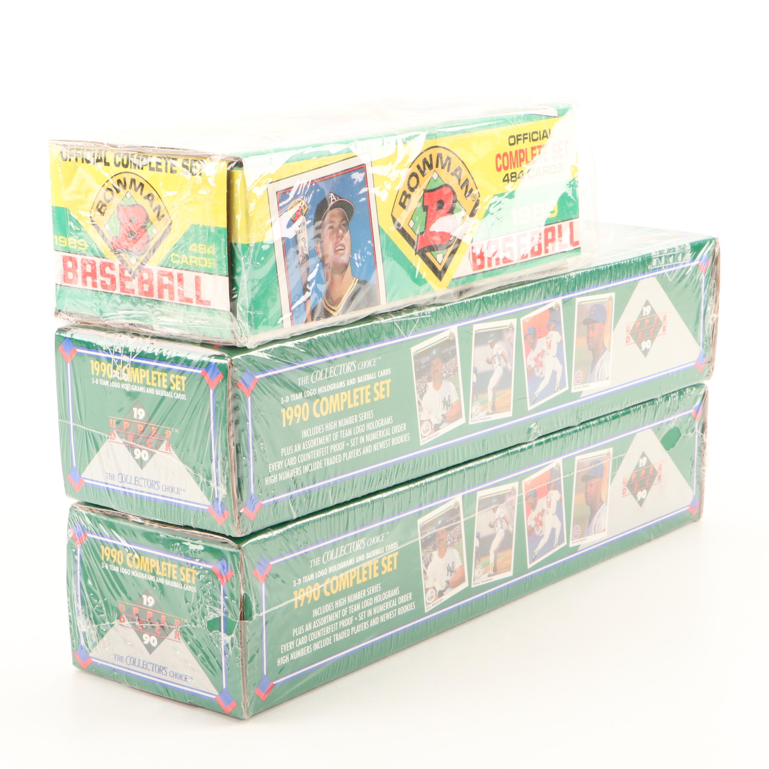 1993 Sealed Stadium Club Box, with Nolan Ryan Set, and More Baseball Cards