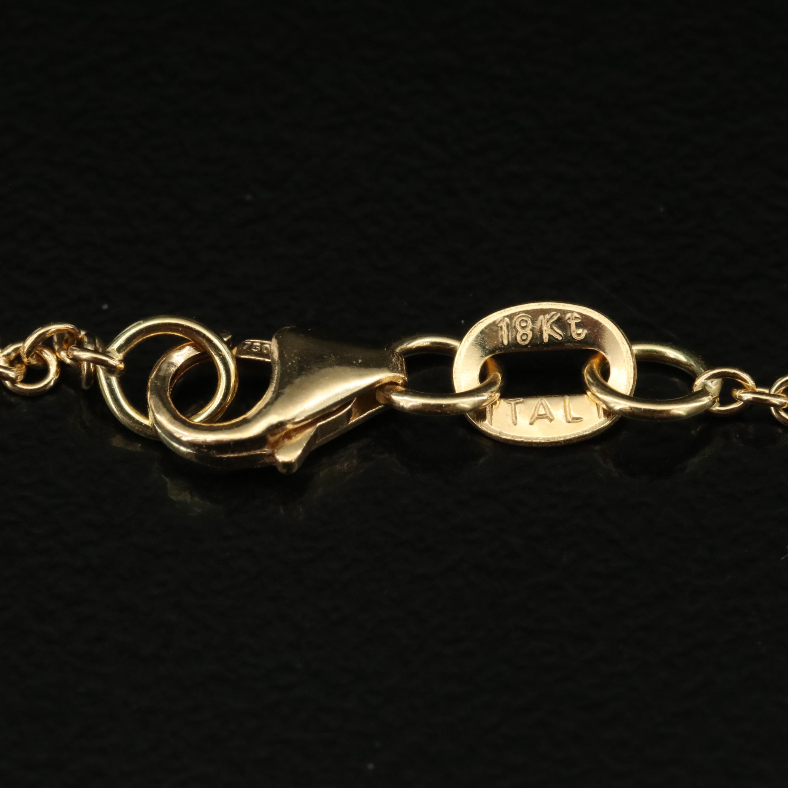 18K Cable Chain Necklace