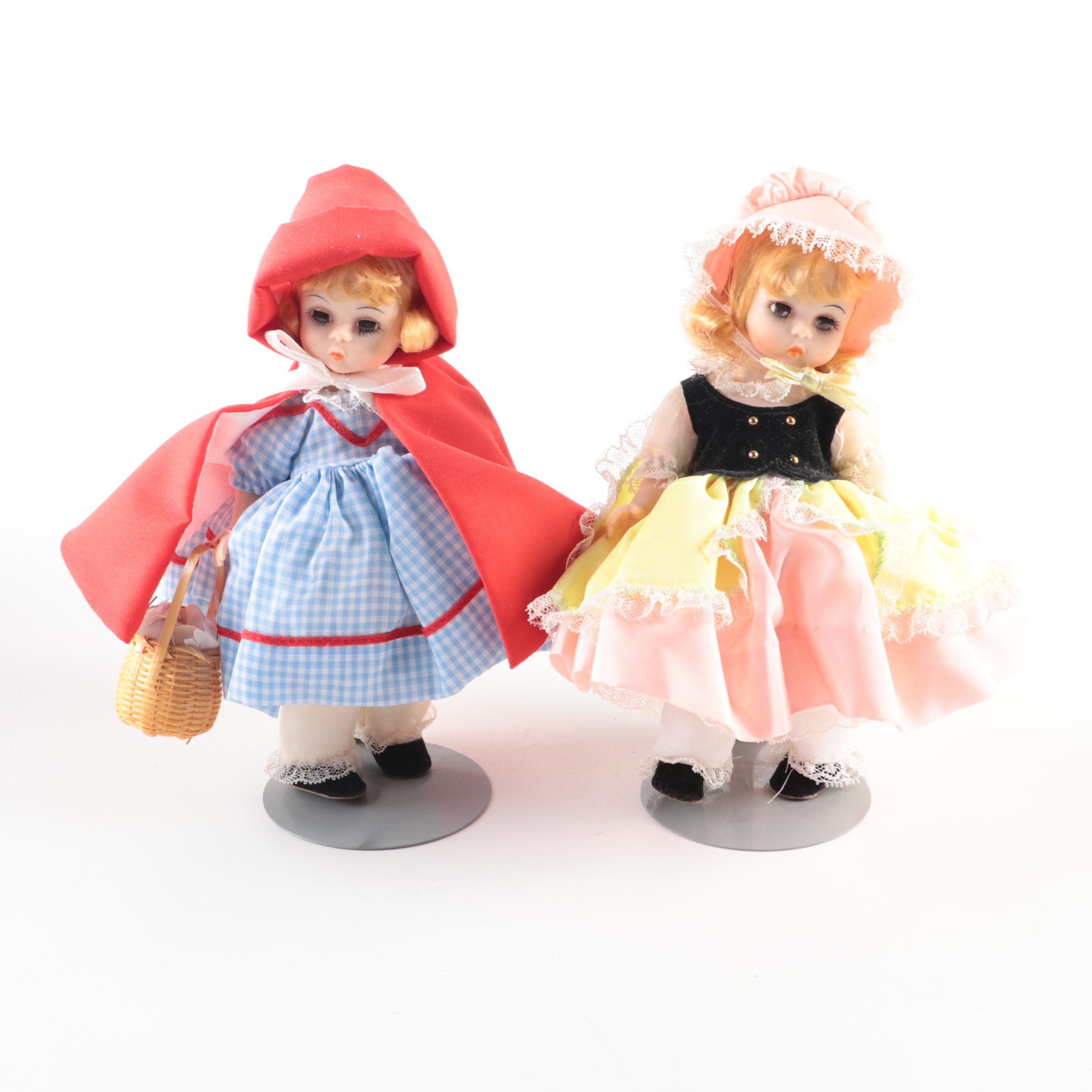 Madame Alexander "Red Riding Hood" and Other Dolls