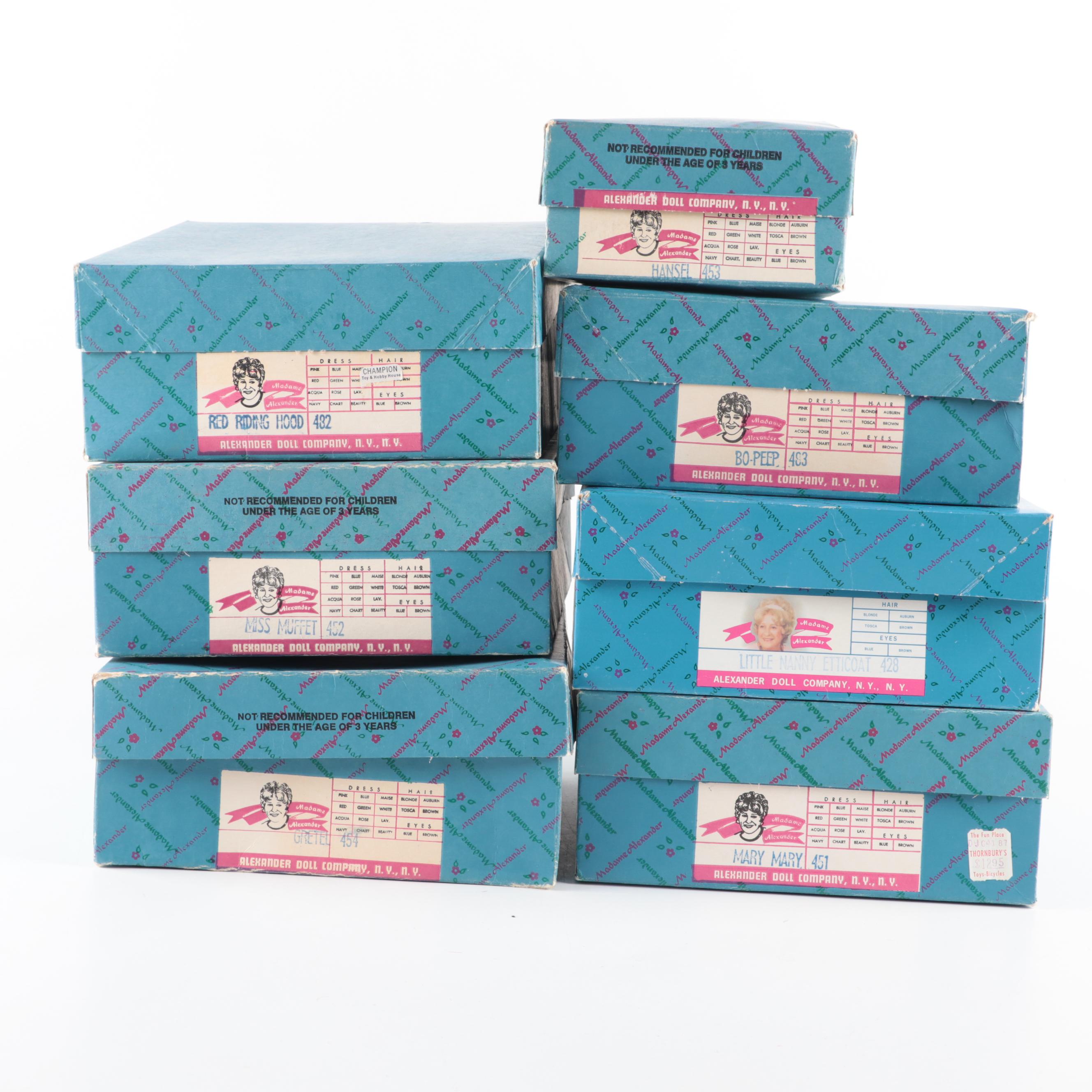 Madame Alexander "Red Riding Hood" and Other Dolls