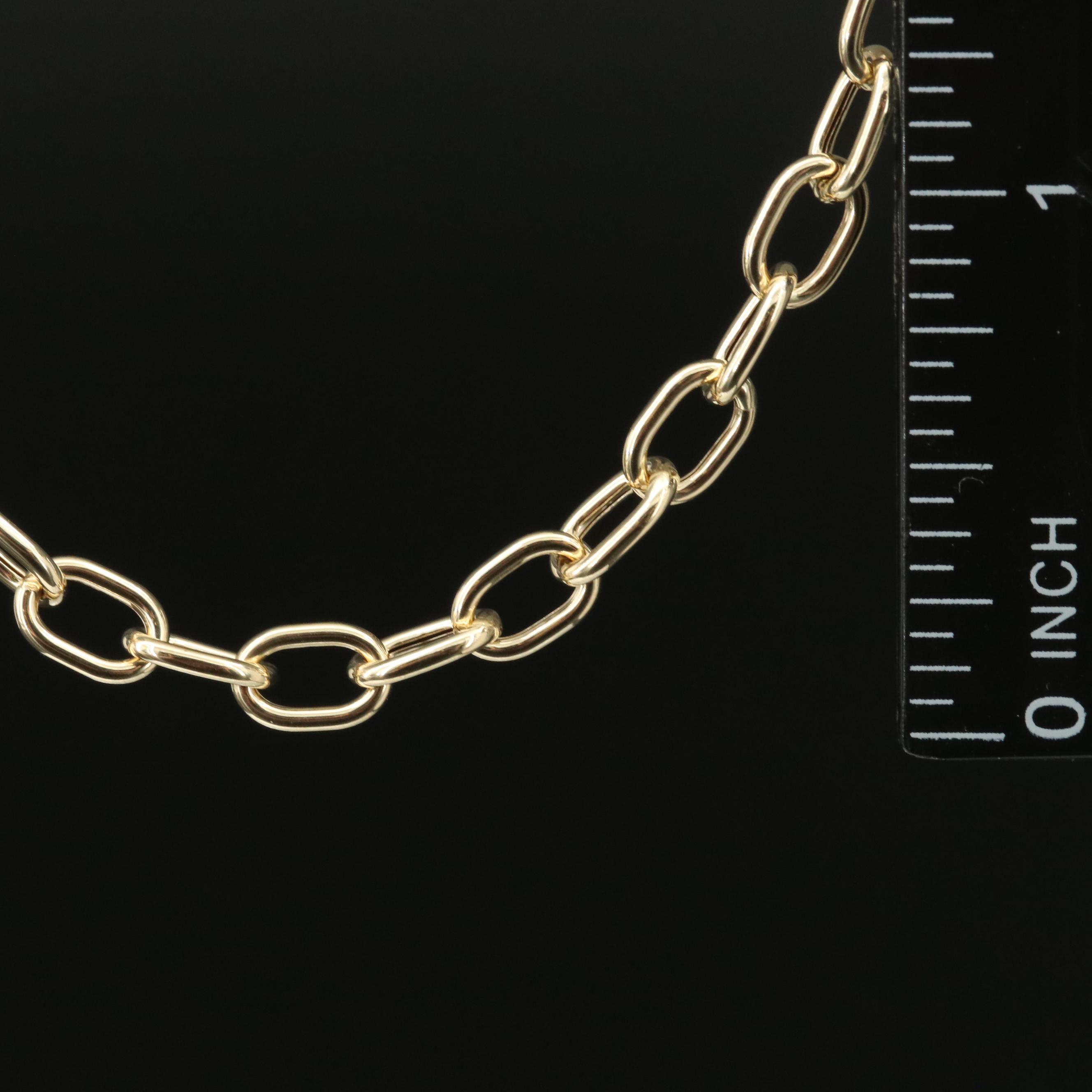 14K Cable Chain Necklace