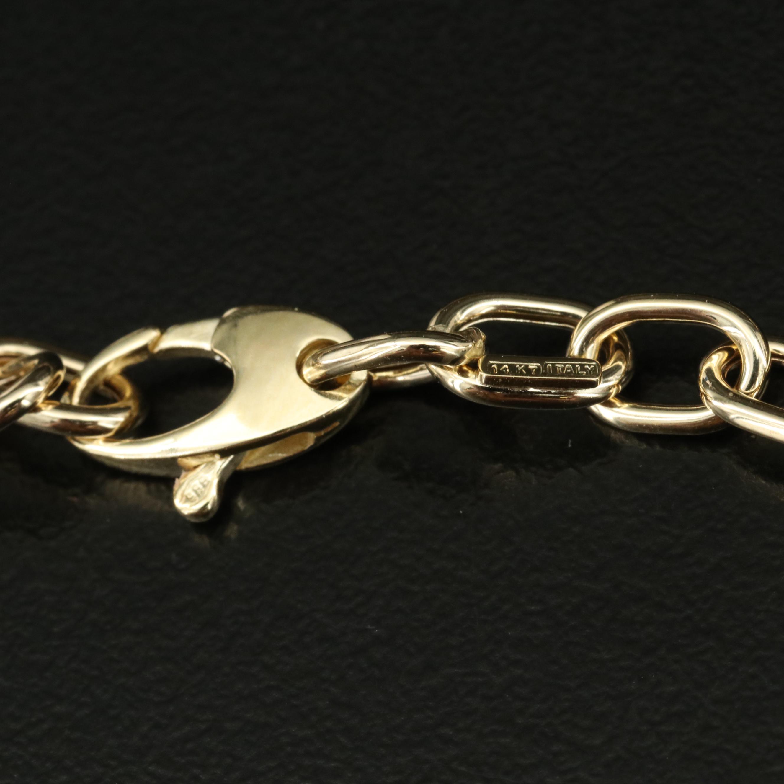 14K Cable Chain Necklace