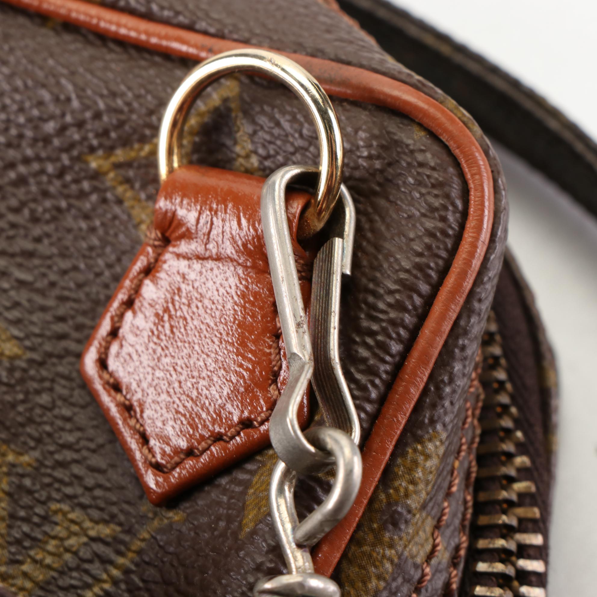 Louis Vuitton Amazone Crossbody Bag in Monogram Canvas/Vachetta Leather