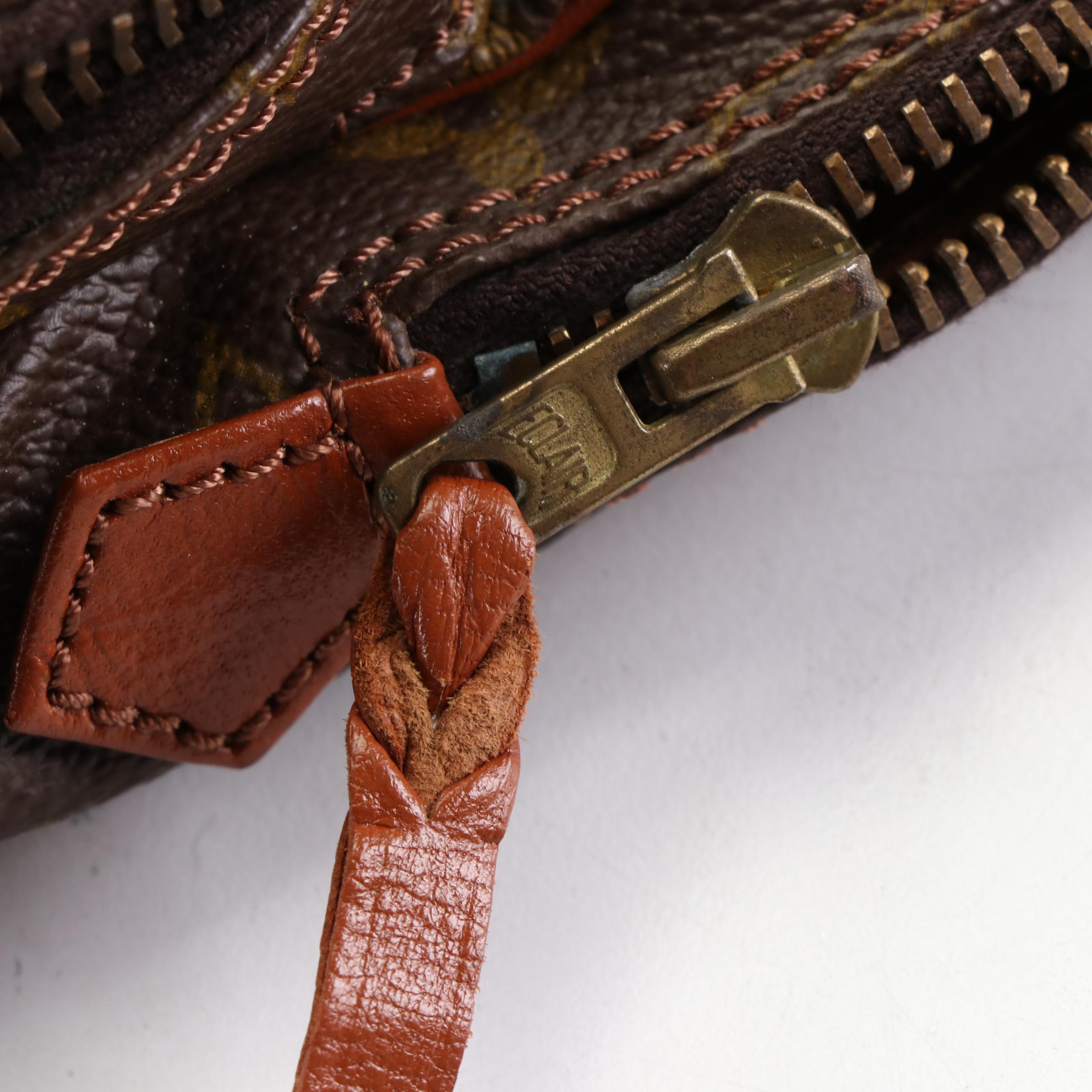 Louis Vuitton Amazone Crossbody Bag in Monogram Canvas/Vachetta Leather