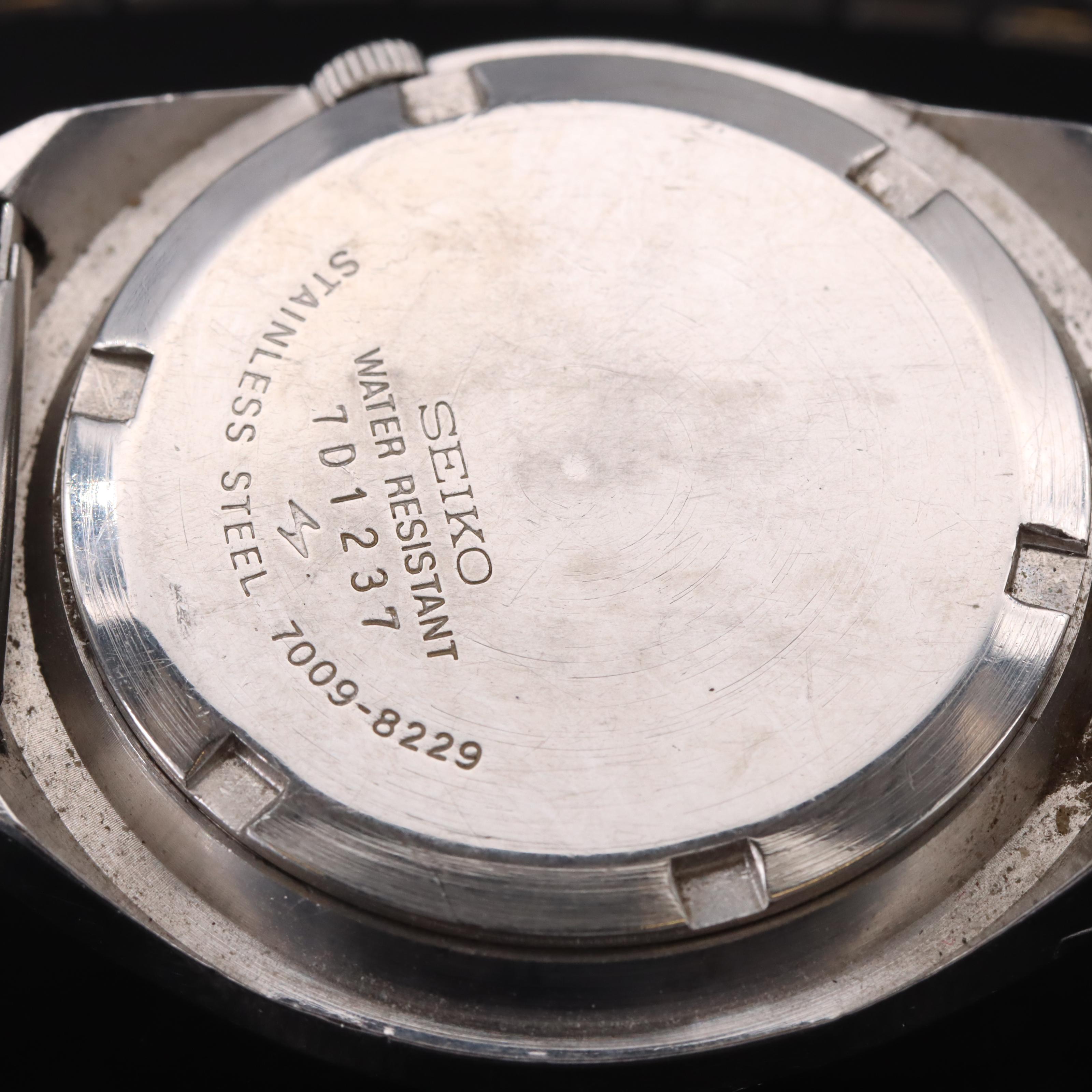 Seiko Day-Date Automatic Watch