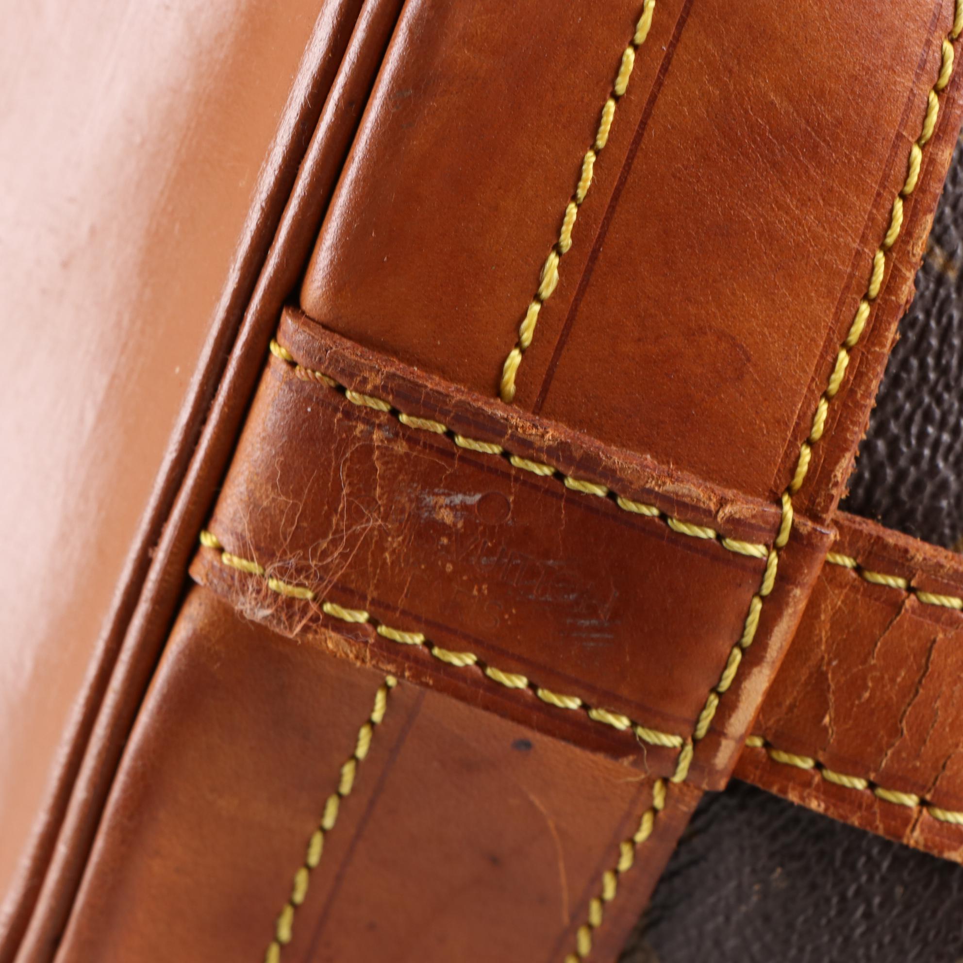 Louis Vuitton Noé Drawstring Bucket Bag in Monogram Canvas and Vachetta Leather