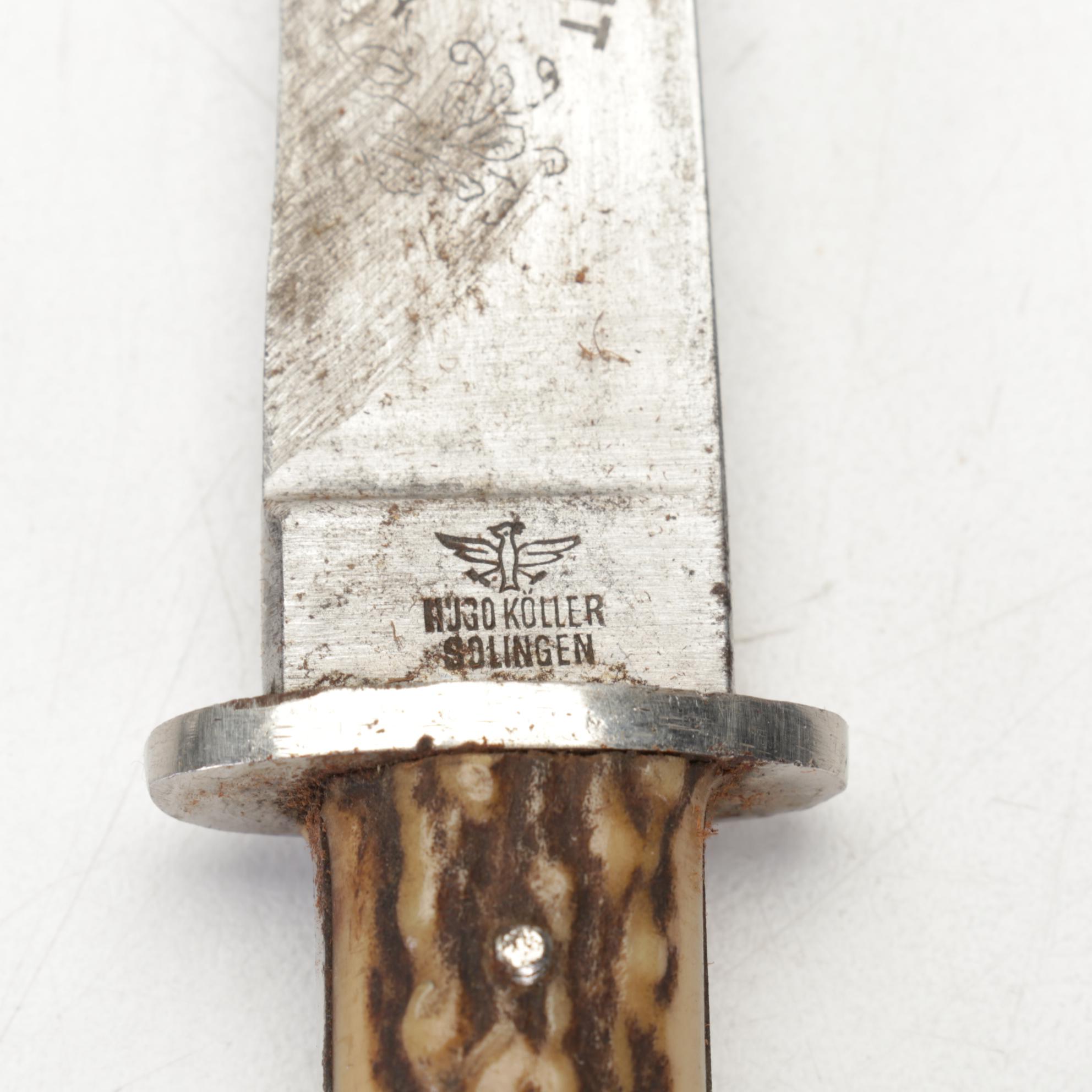 U.S M7 Bayonet with Hugo Köller, Case and Other Knives