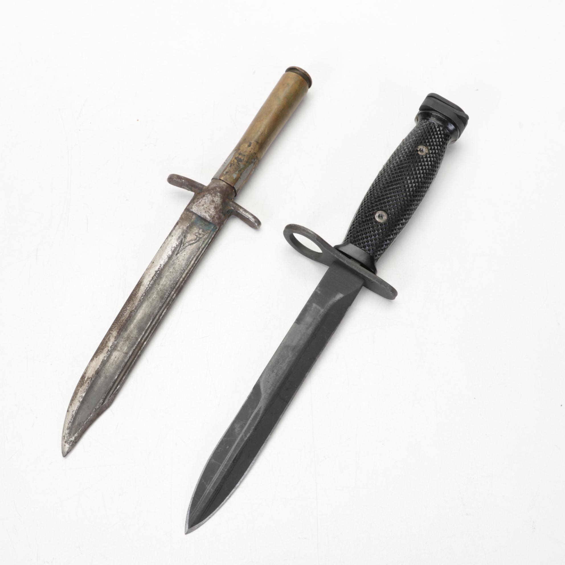 U.S M7 Bayonet with Hugo Köller, Case and Other Knives