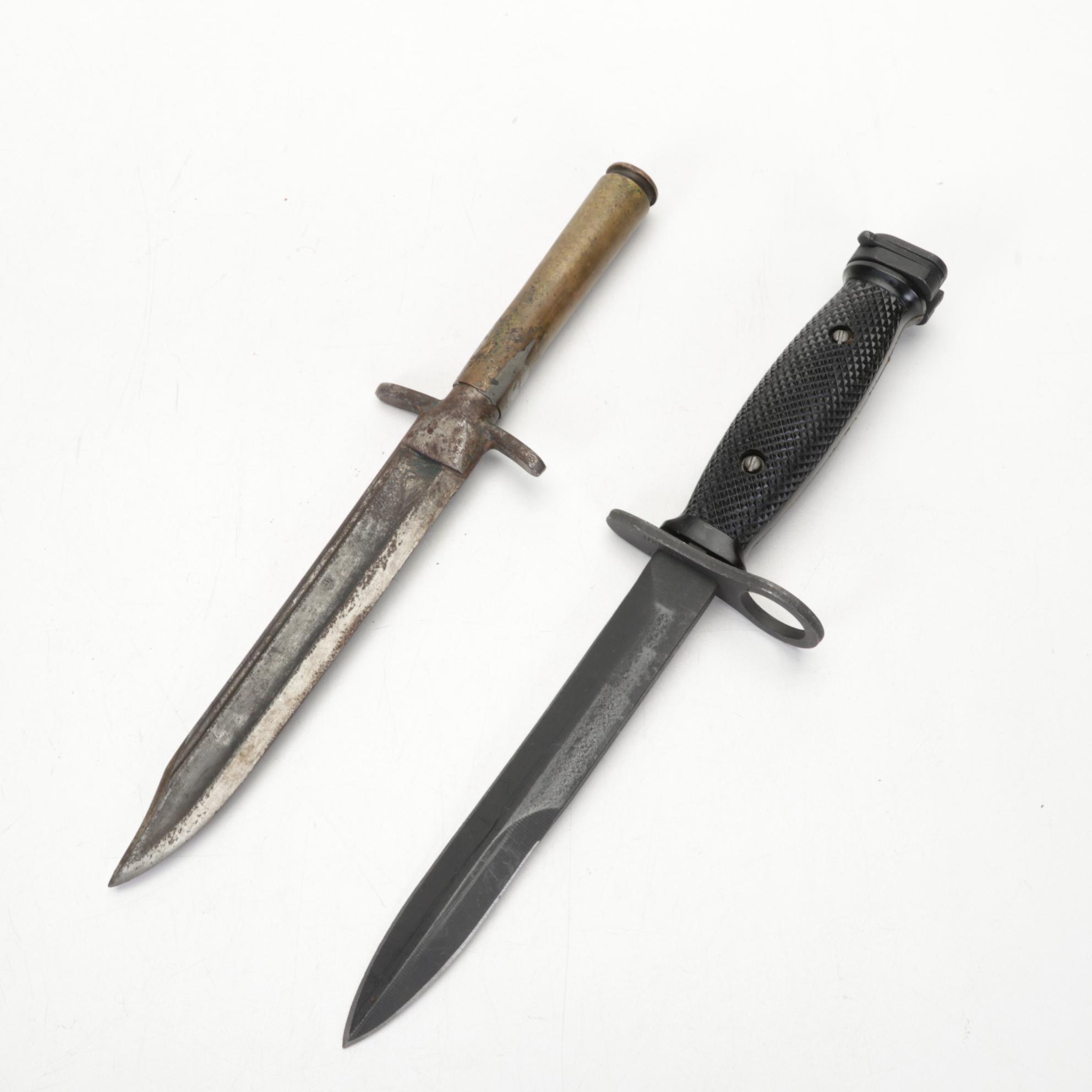 U.S M7 Bayonet with Hugo Köller, Case and Other Knives