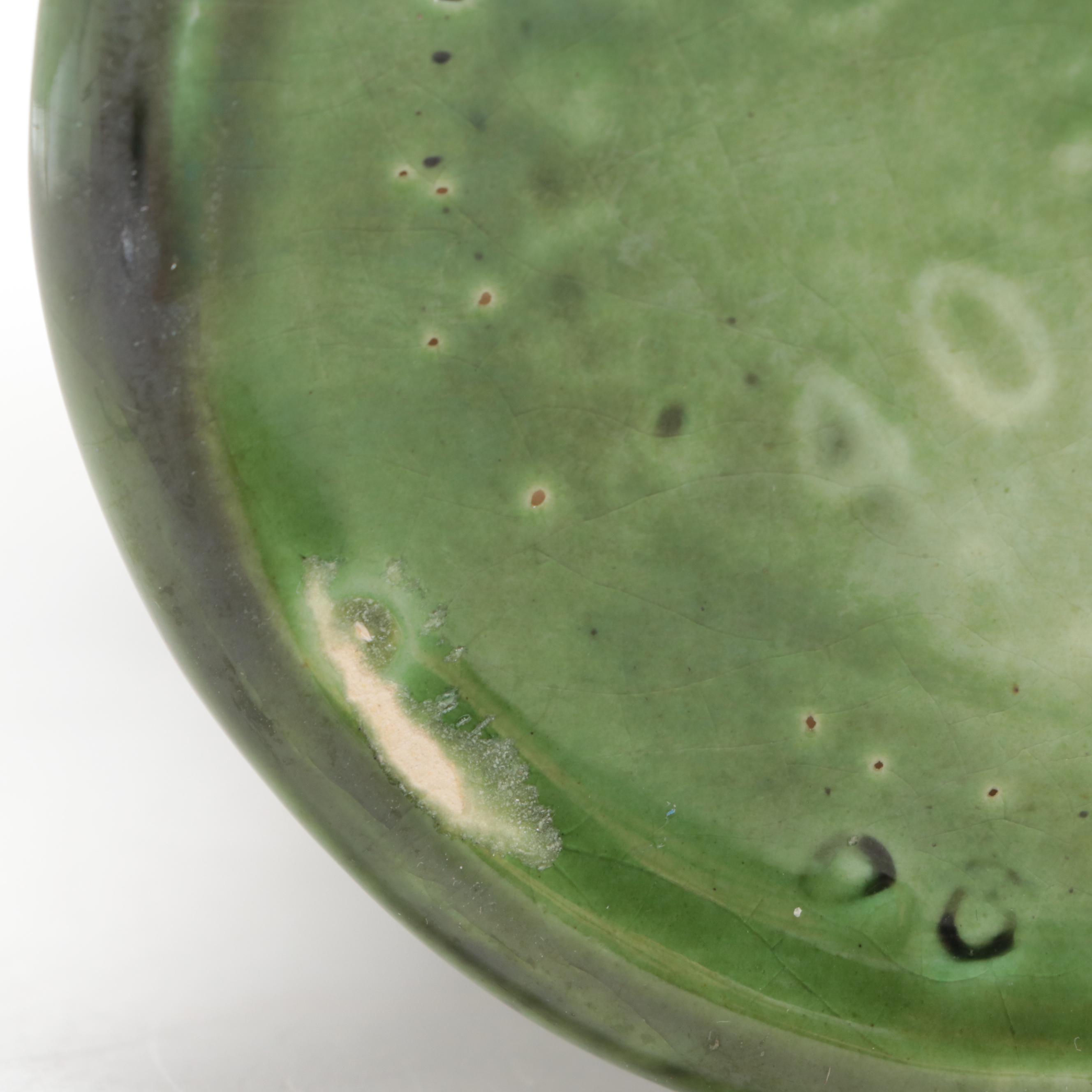 Royal Haeger Green Glaze Vase, Mid-20th Century