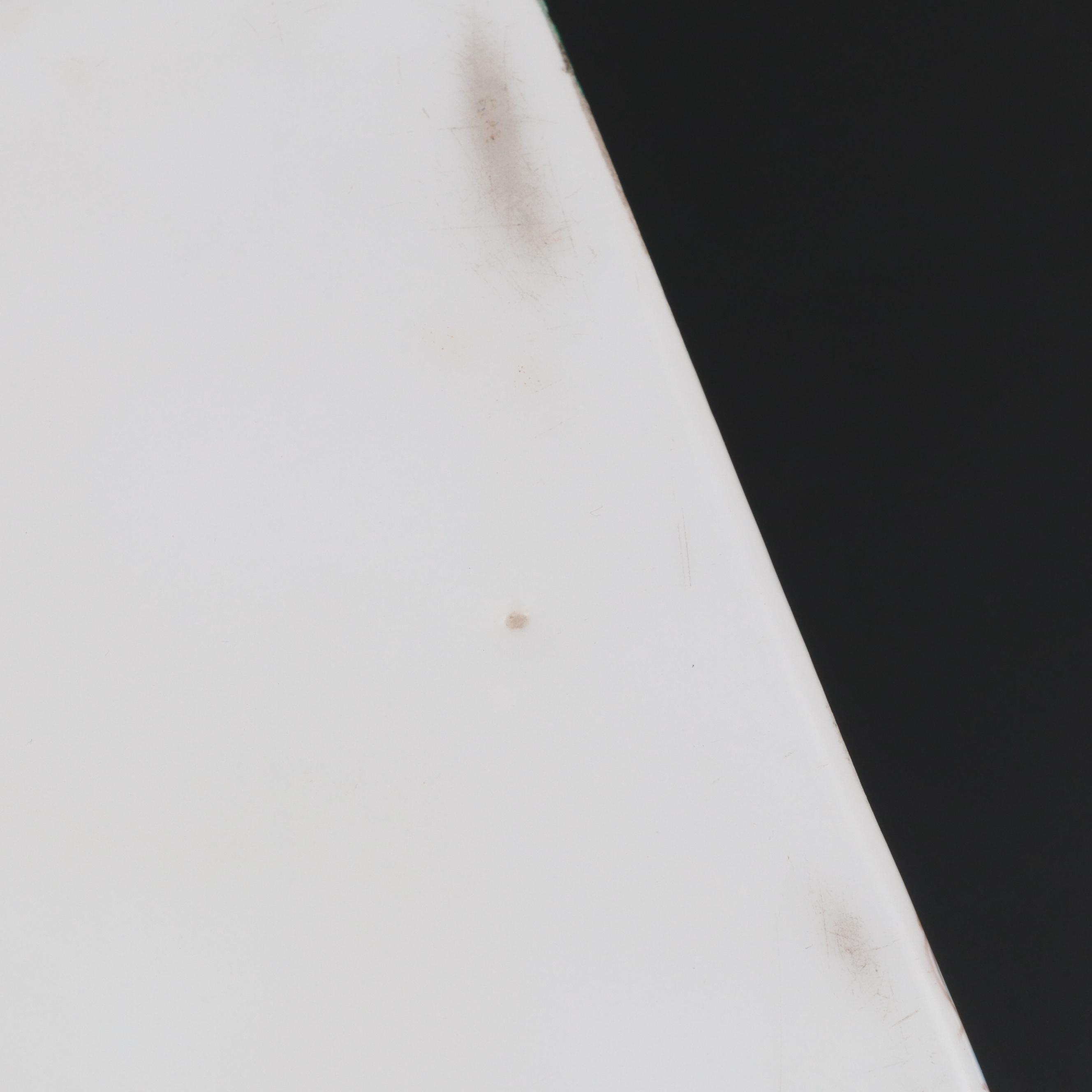 French Hand-Painted Porcelain Jewelry Casket, 19th Century