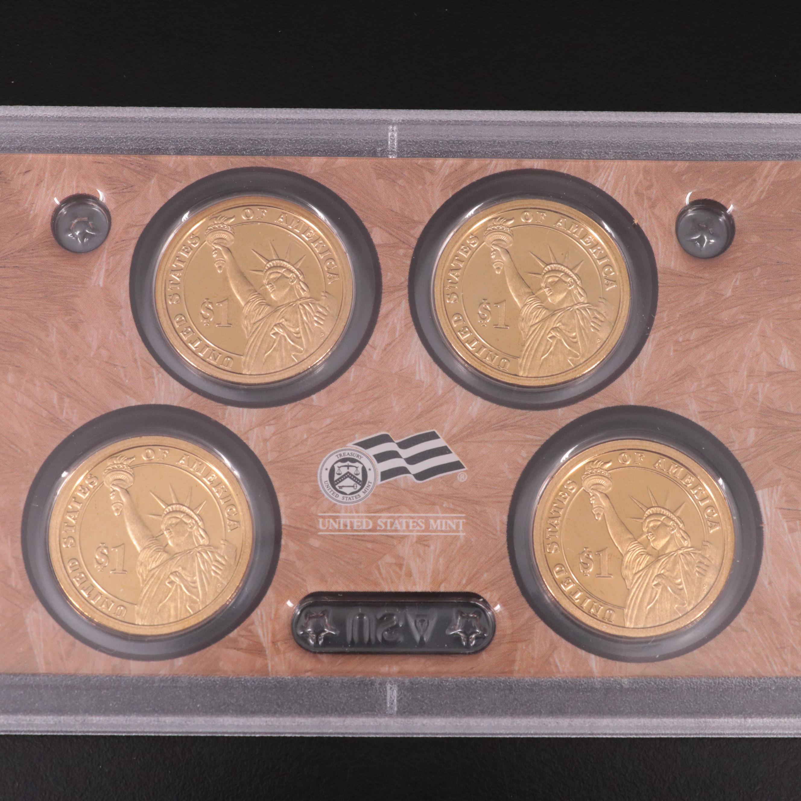Four Different Modern U.S. Mint Proof Sets, 2007–2010