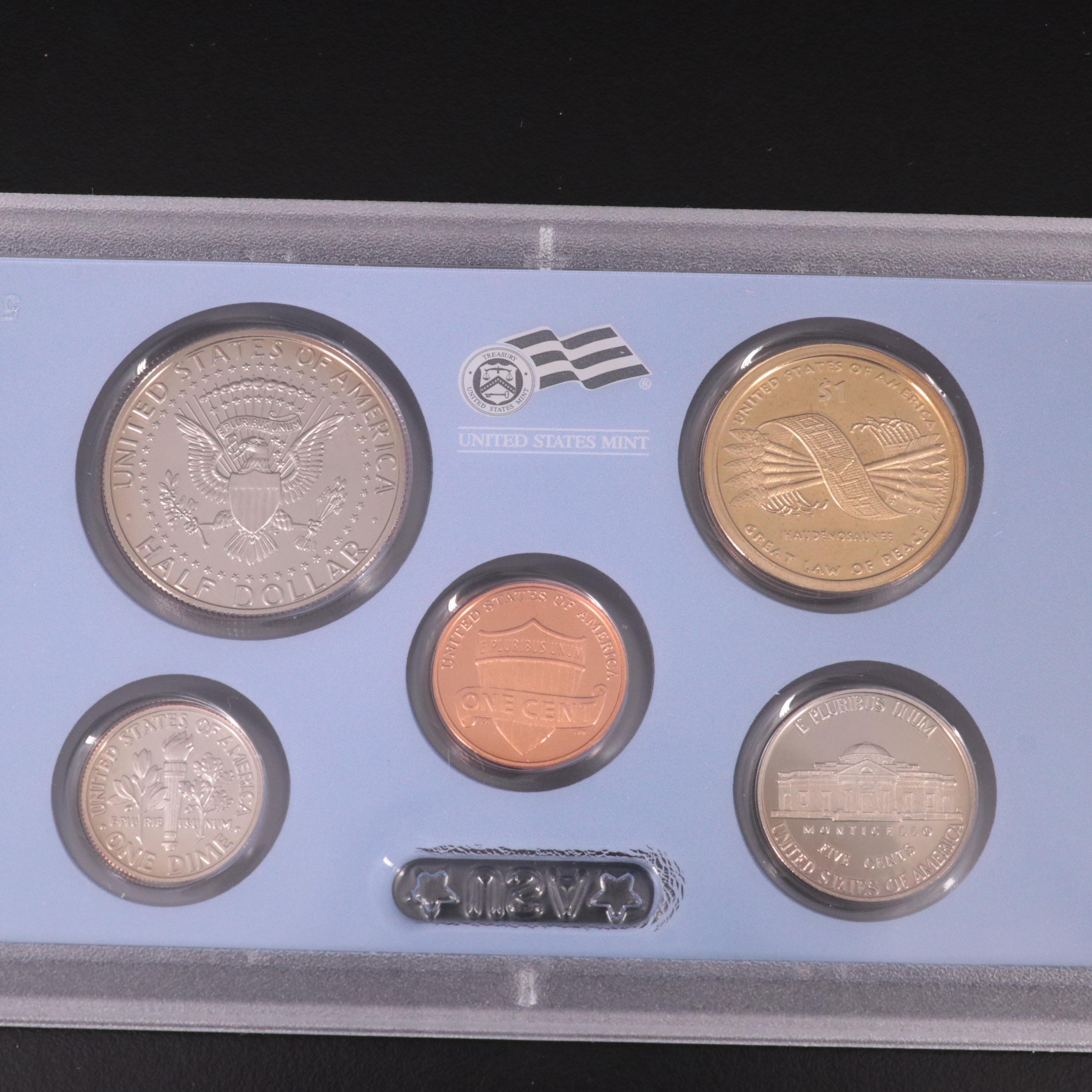Four Different Modern U.S. Mint Proof Sets, 2007–2010