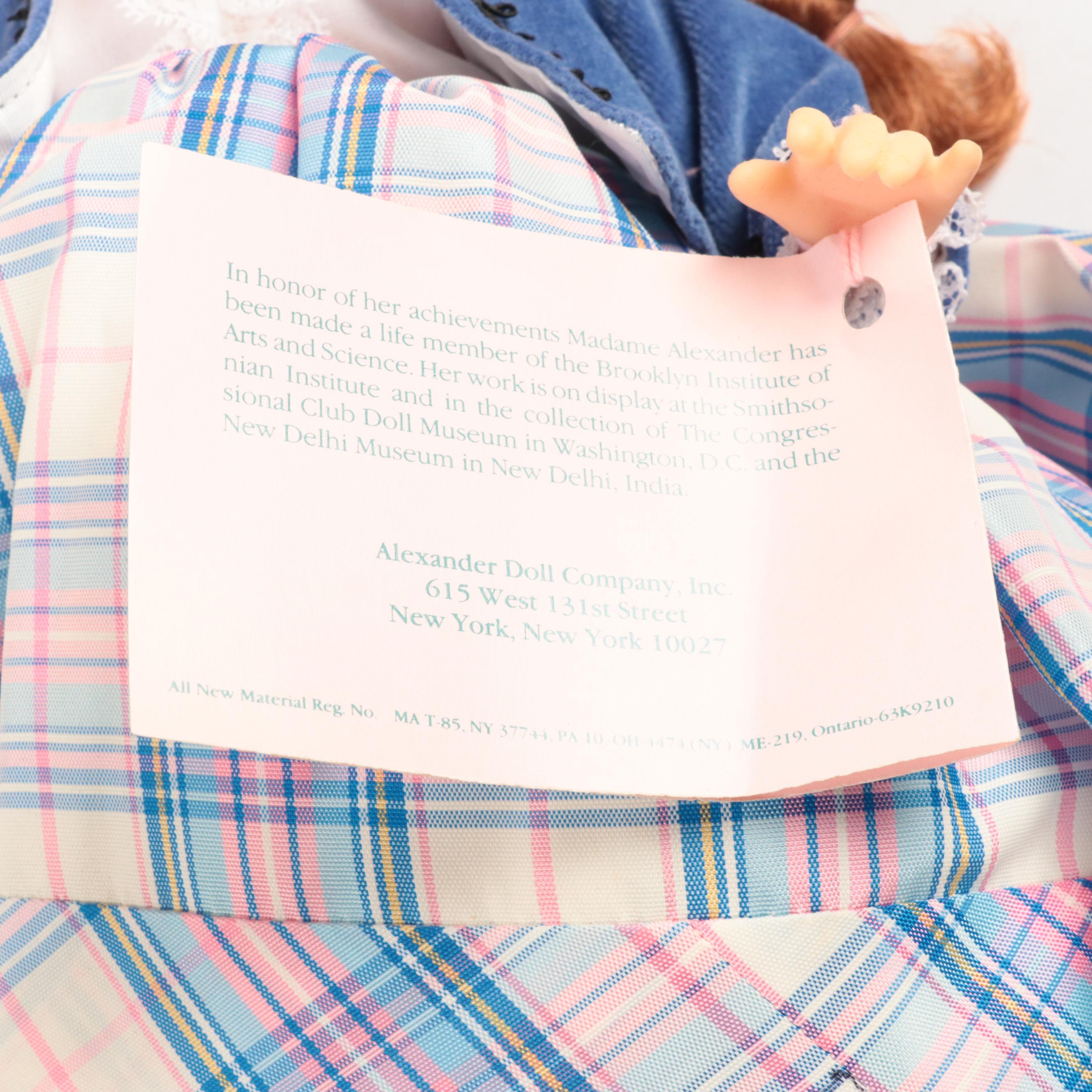 Madame Alexander "Lady Bird Johnson" and Other Dolls, Mid to Late 20th Century