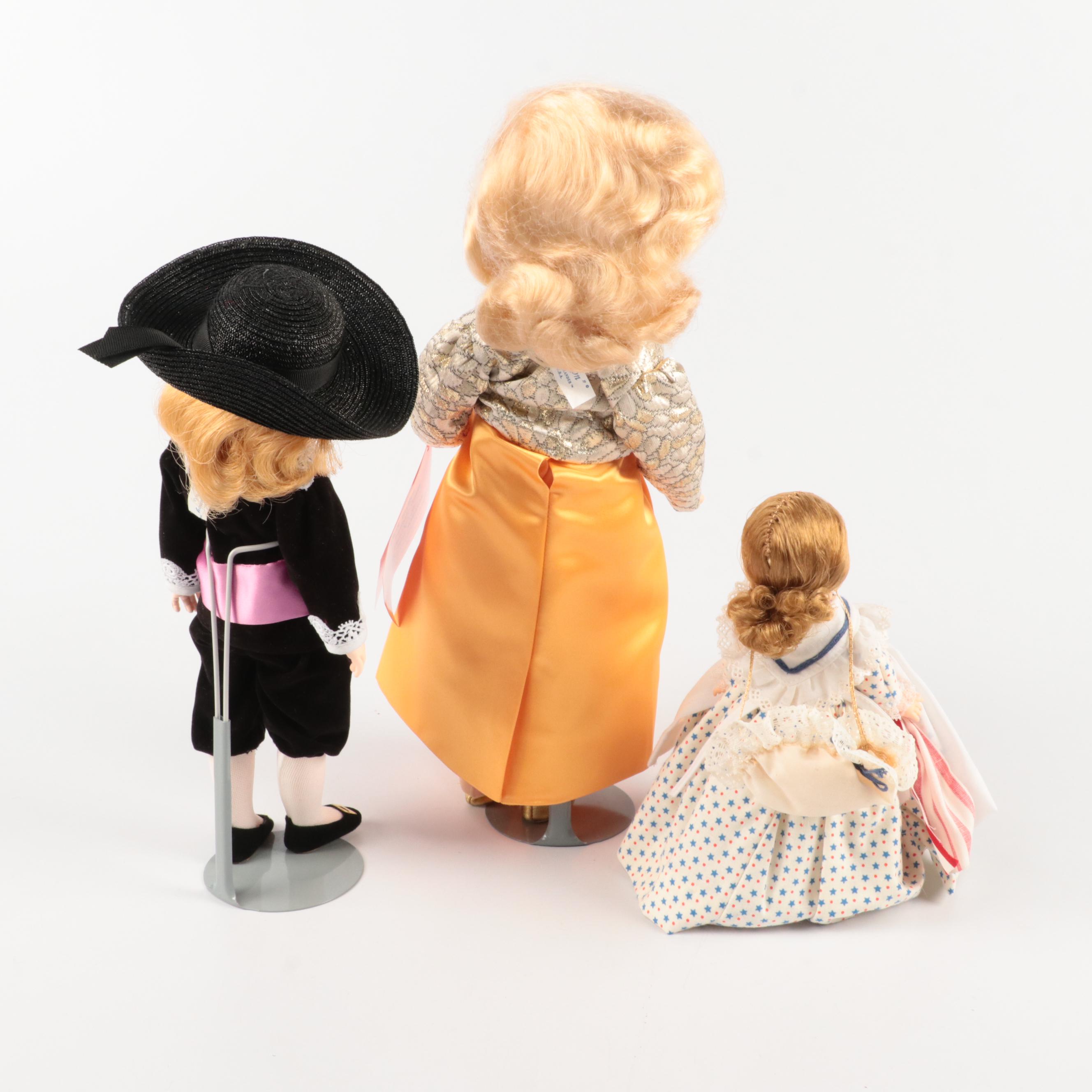 Madame Alexander "Lady Bird Johnson" and Other Dolls, Mid to Late 20th Century