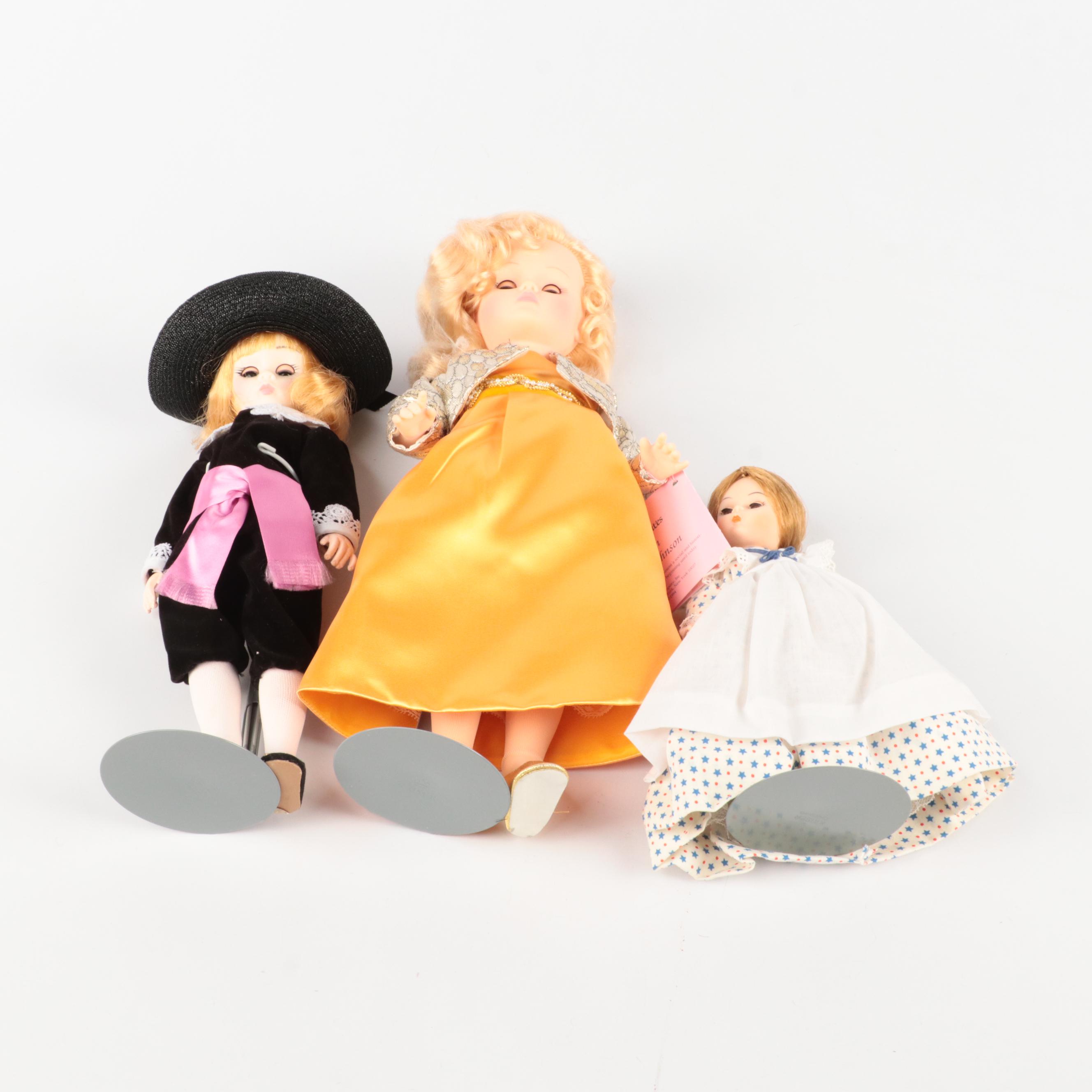 Madame Alexander "Lady Bird Johnson" and Other Dolls, Mid to Late 20th Century