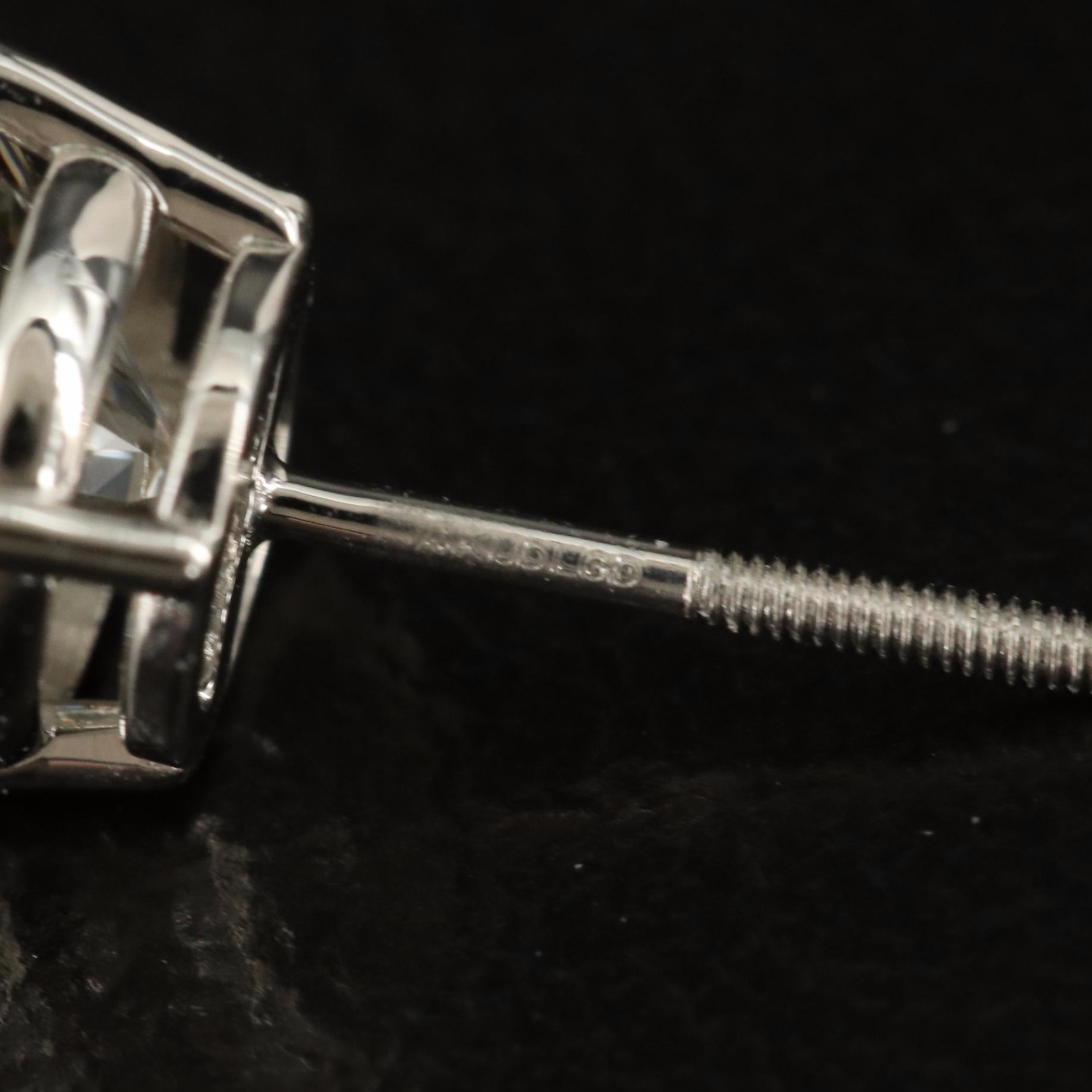 14K 2.03 CTW Lab Grown Diamond Stud Earrings