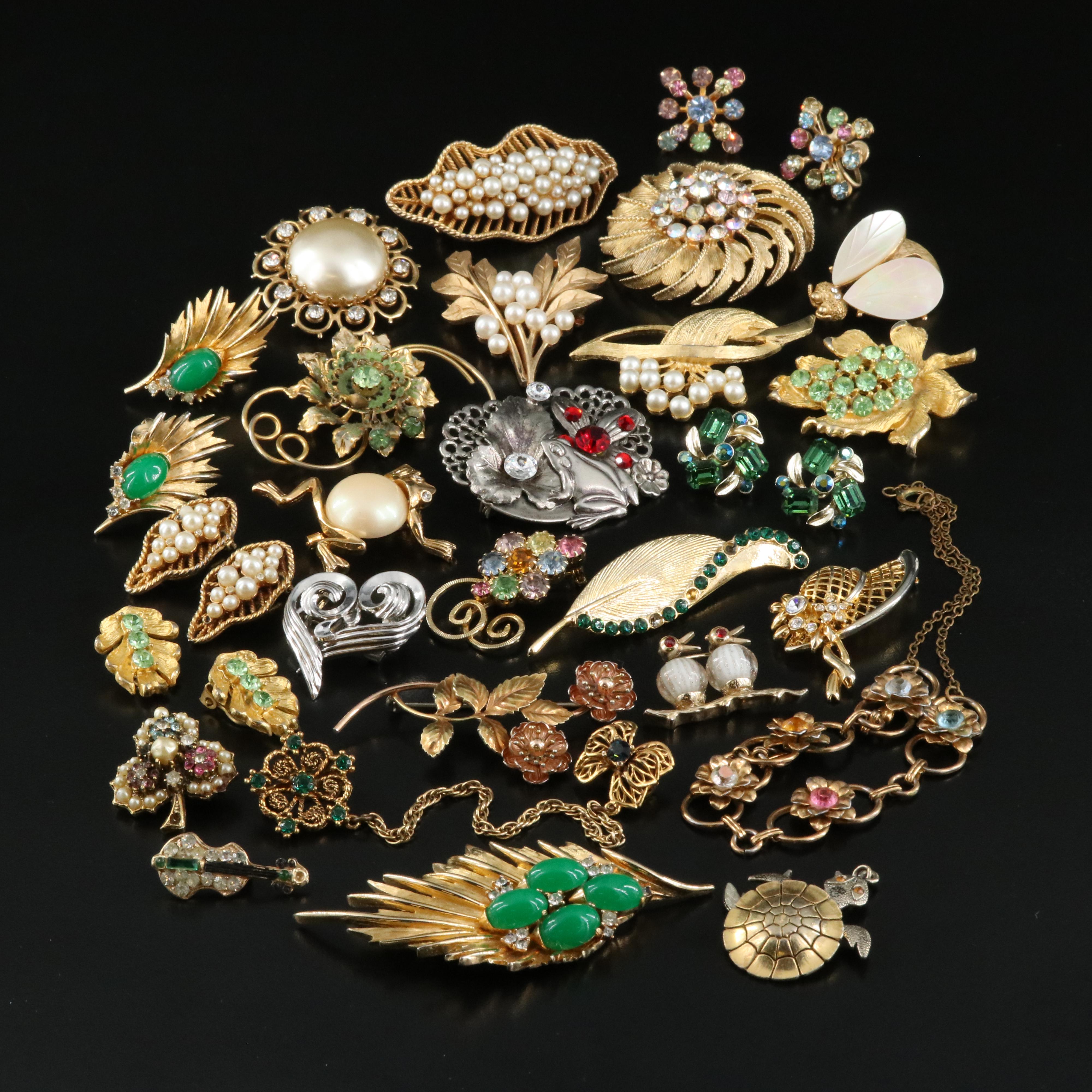 Lisner, Trifari and Krementz Featured in Vintage Jewelry