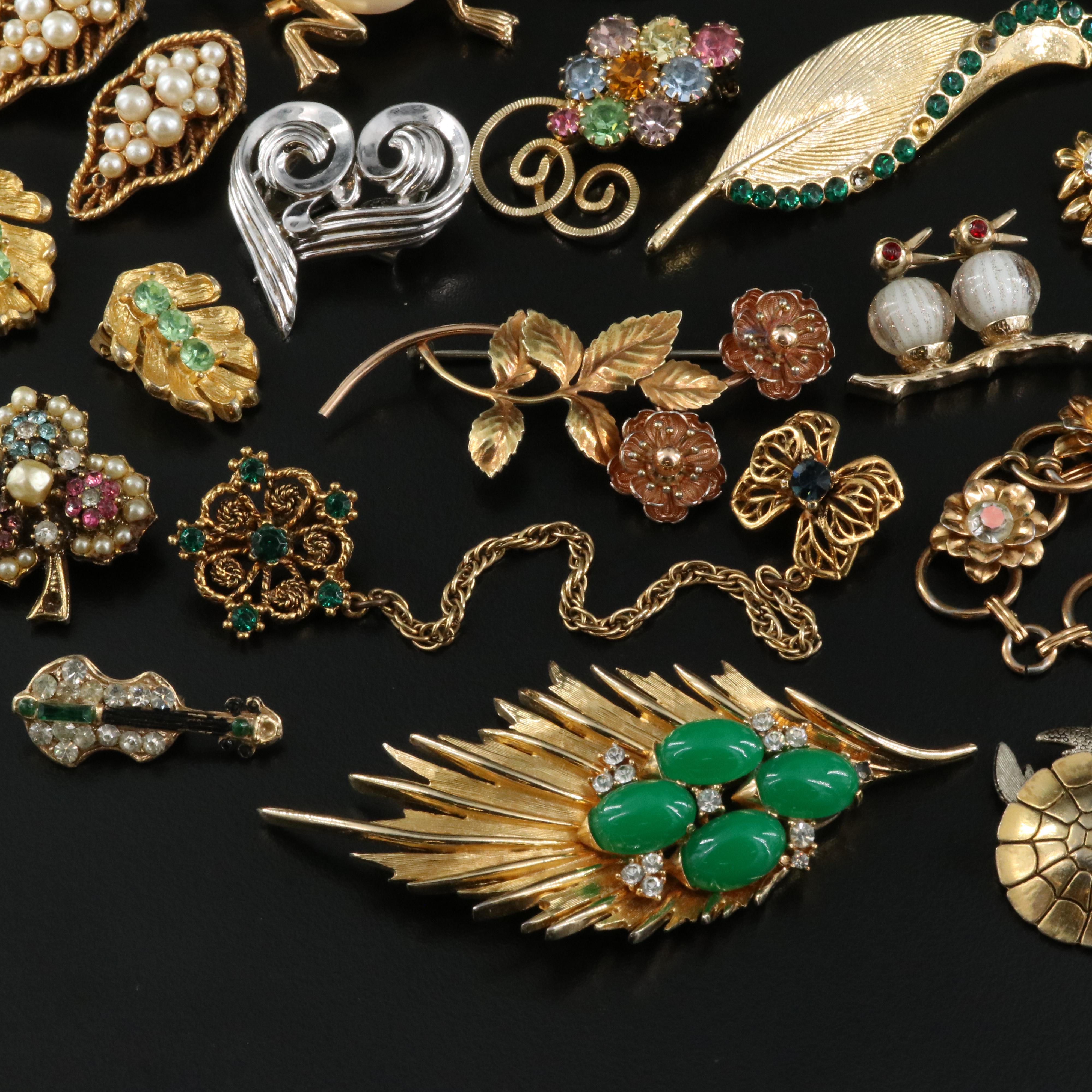 Lisner, Trifari and Krementz Featured in Vintage Jewelry