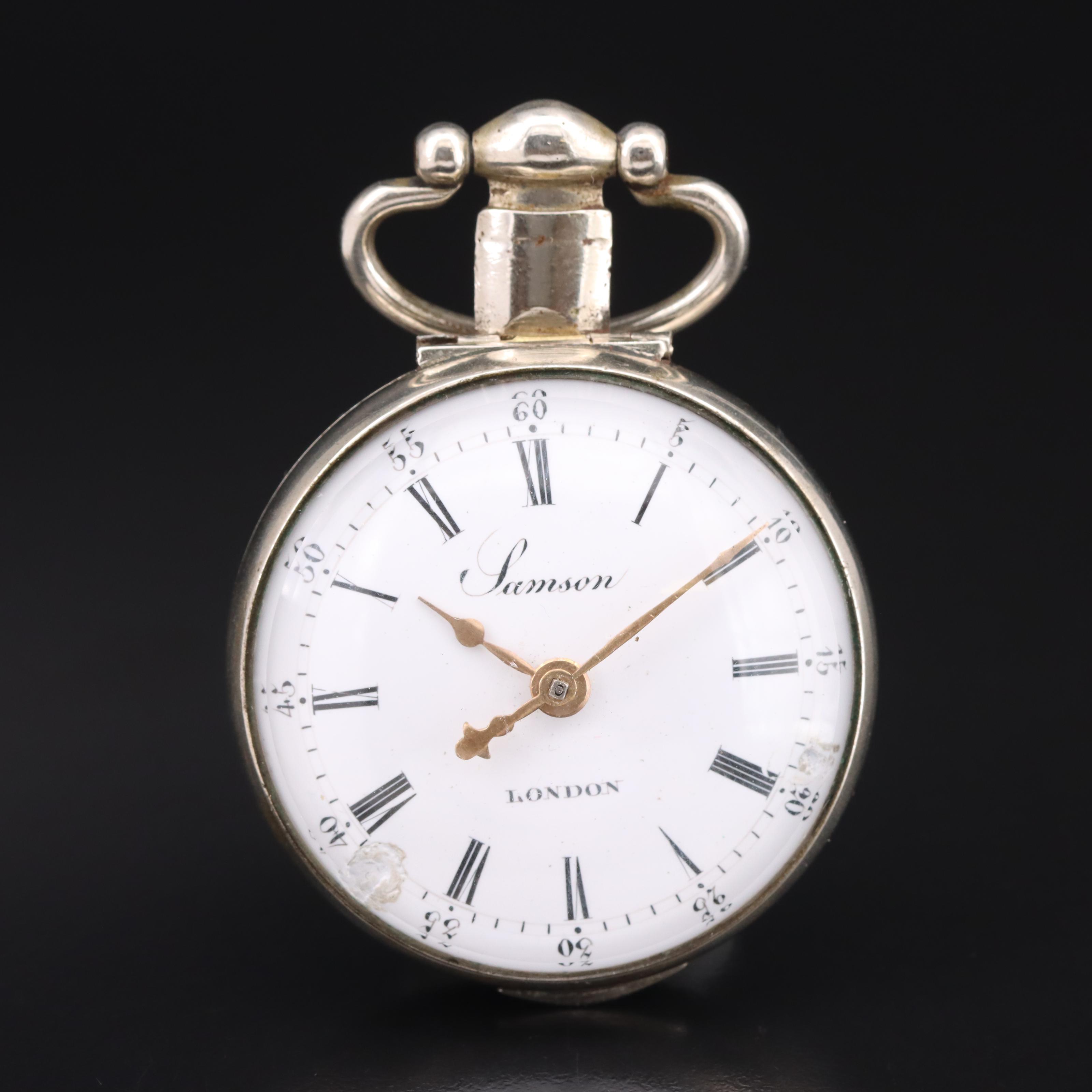 Antique Samson "London" Pocket Watch