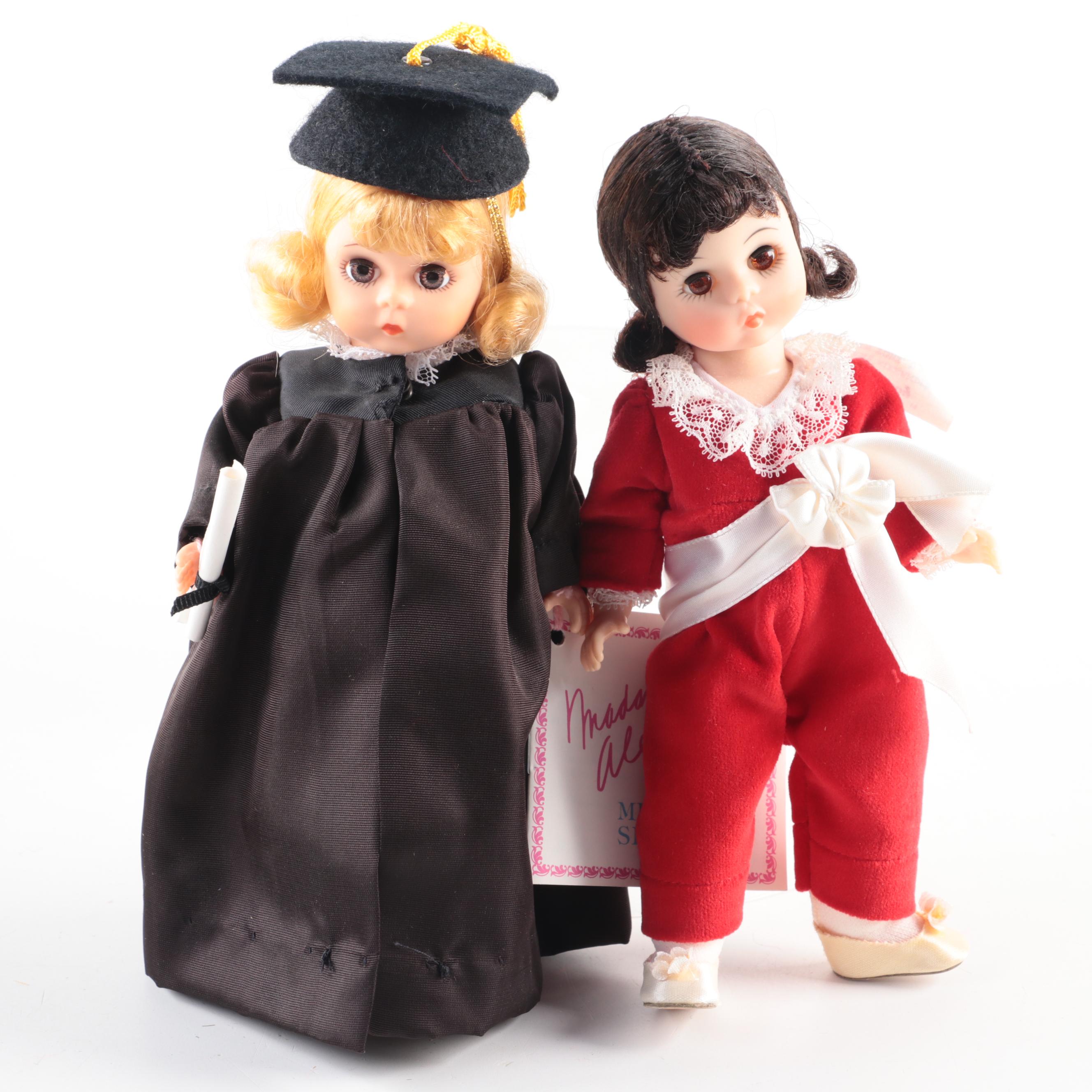 Madame Alexander "Bride" and Other Dolls