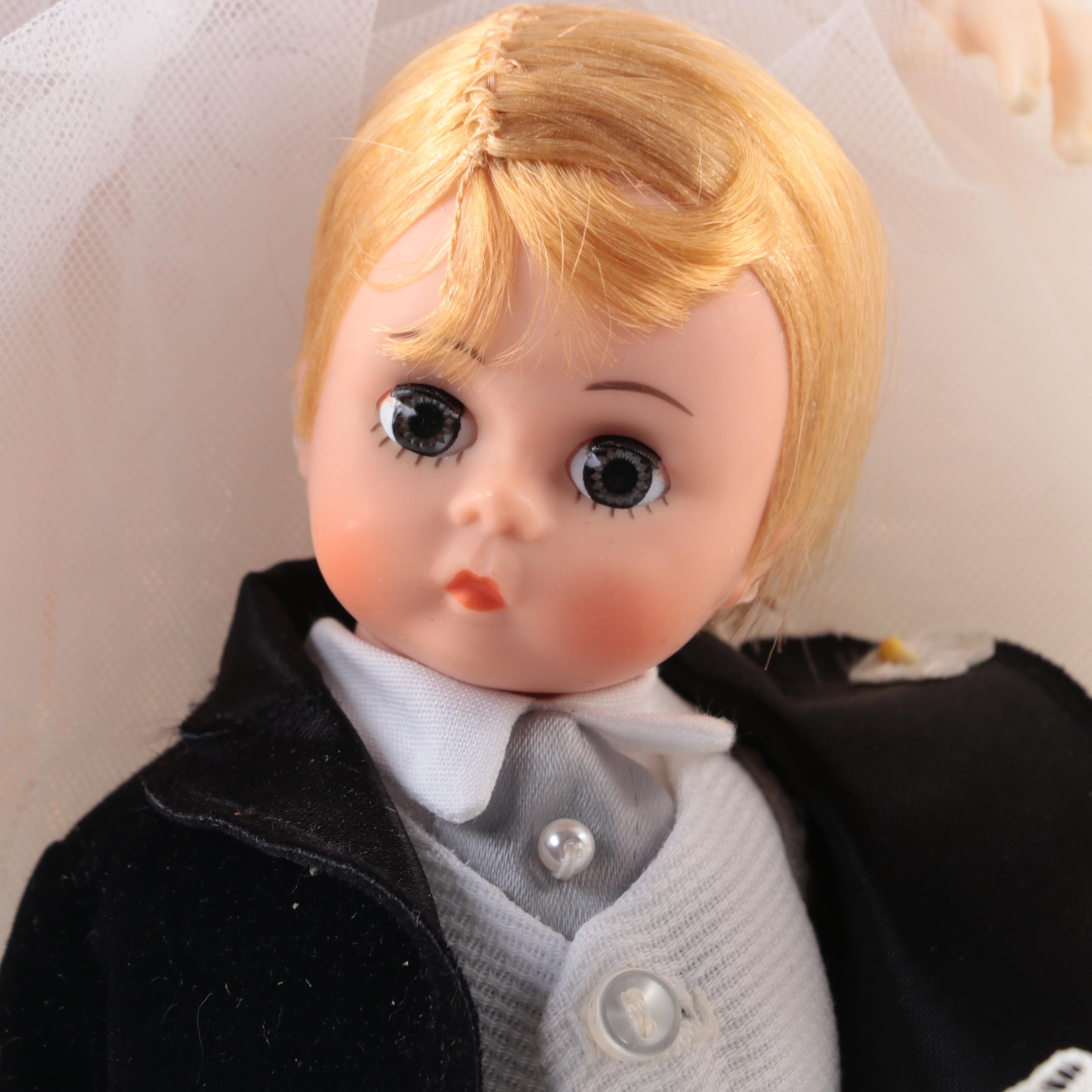 Madame Alexander "Bride" and Other Dolls