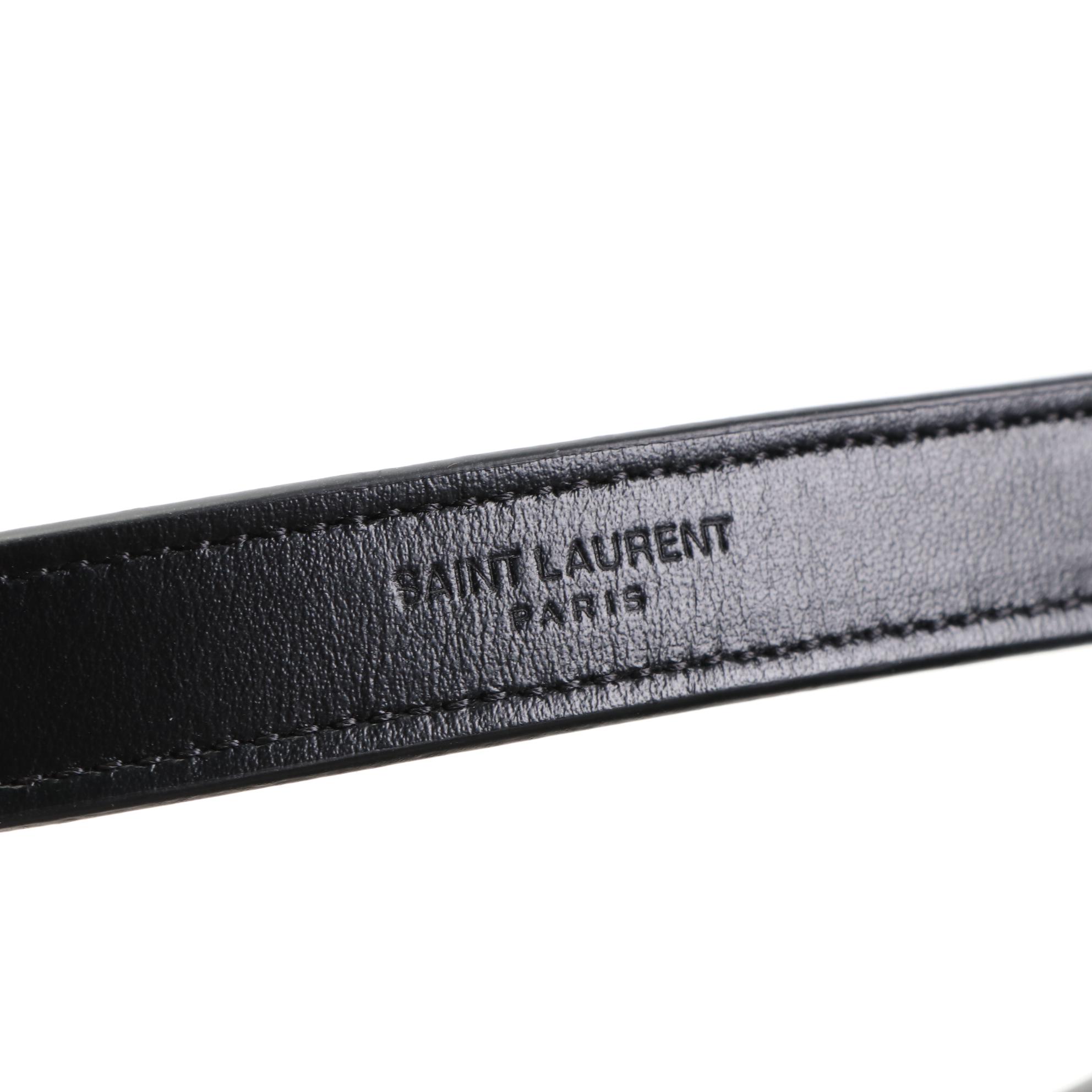 Saint Laurent Medium LouLou Shoulder Bag in Matelasse Chevron Quilted Leather