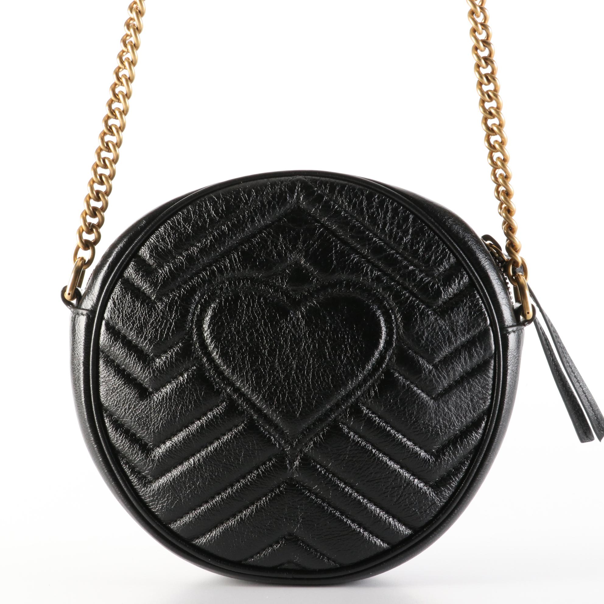 Gucci Marmont Matelassé Leather Crossbody Bag
