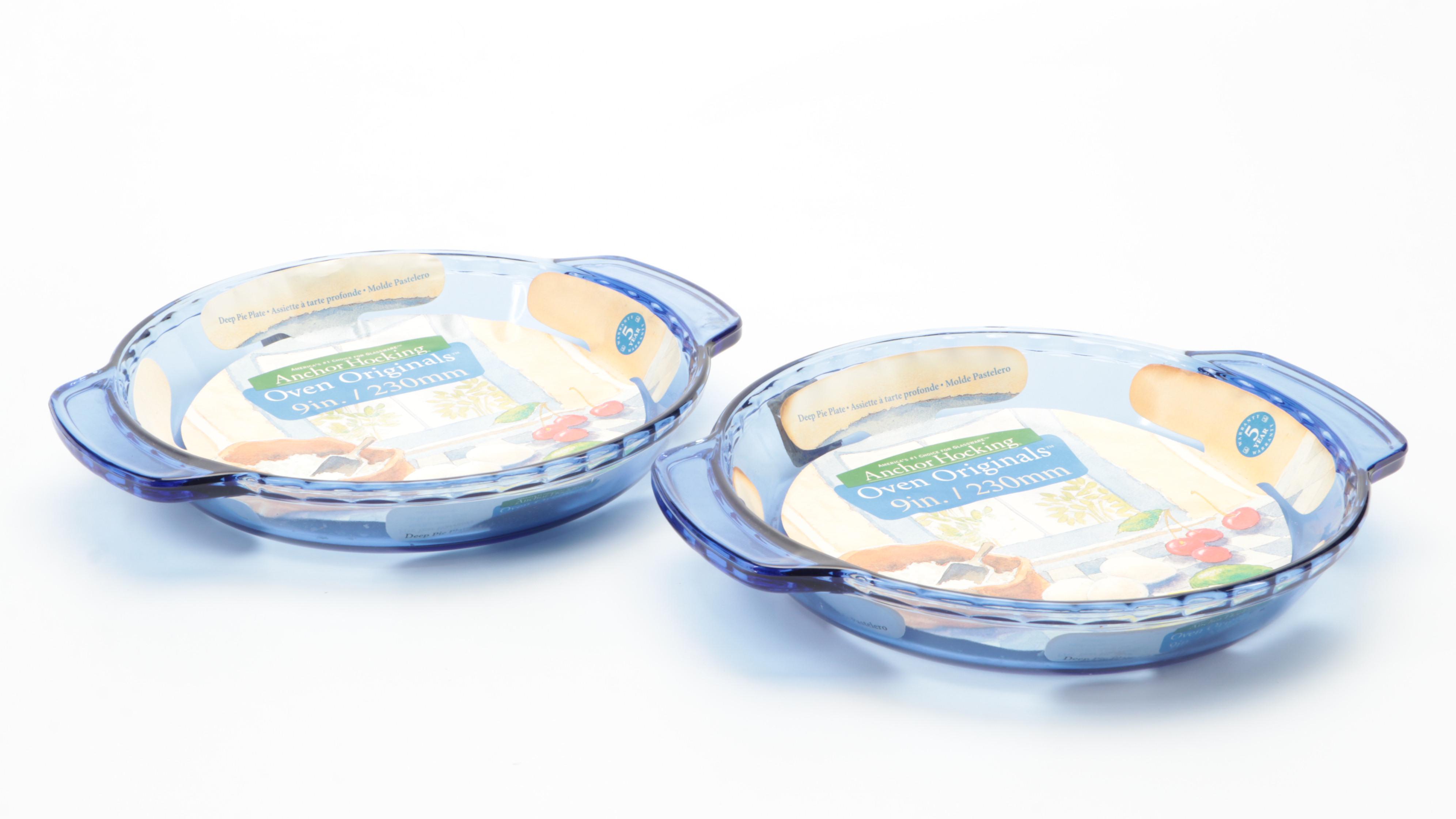 Pyrex and Anchor Hocking Glass Bakeware, Late 20th Century